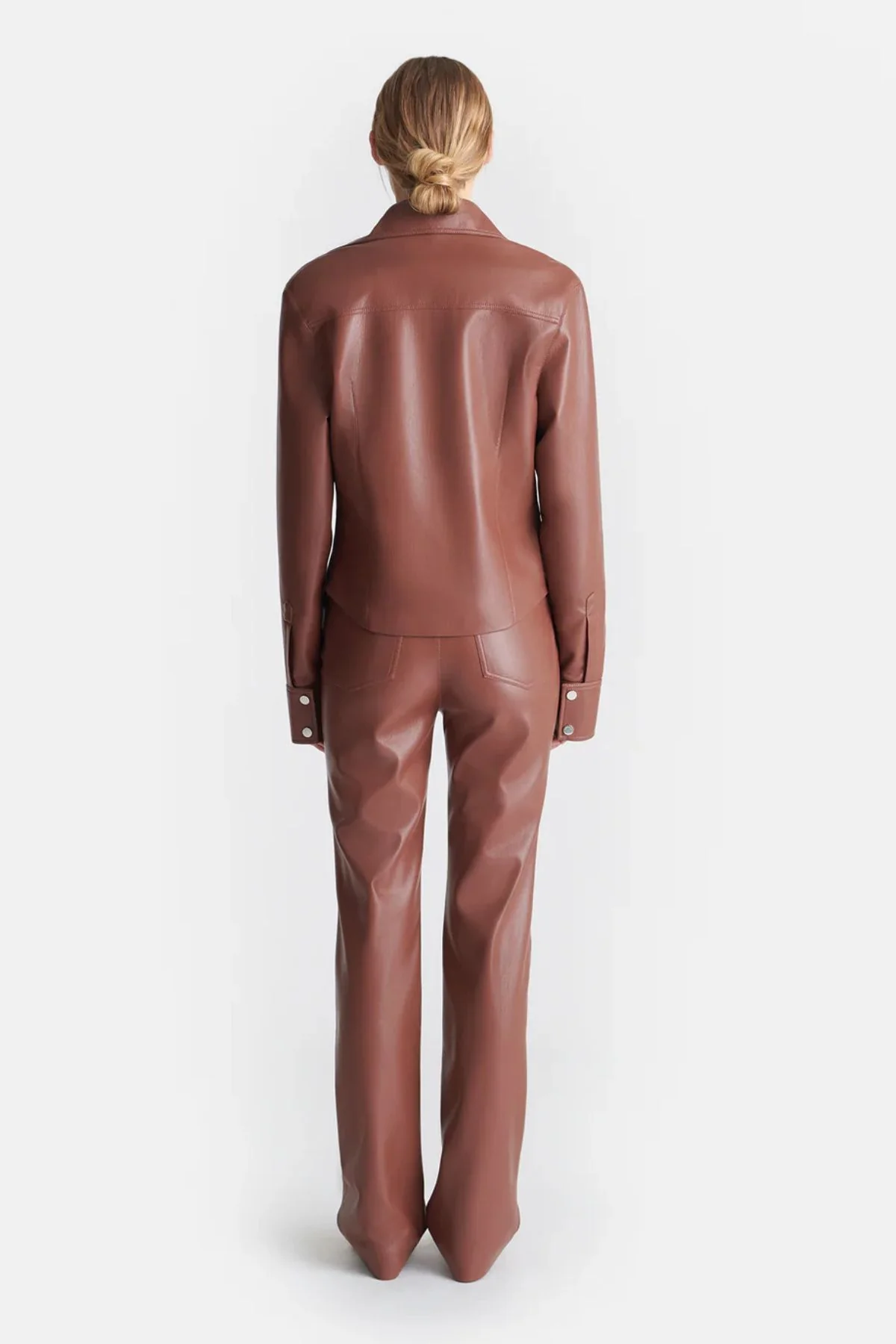 Nanushka Bogna Jacket - Henna - Image 3