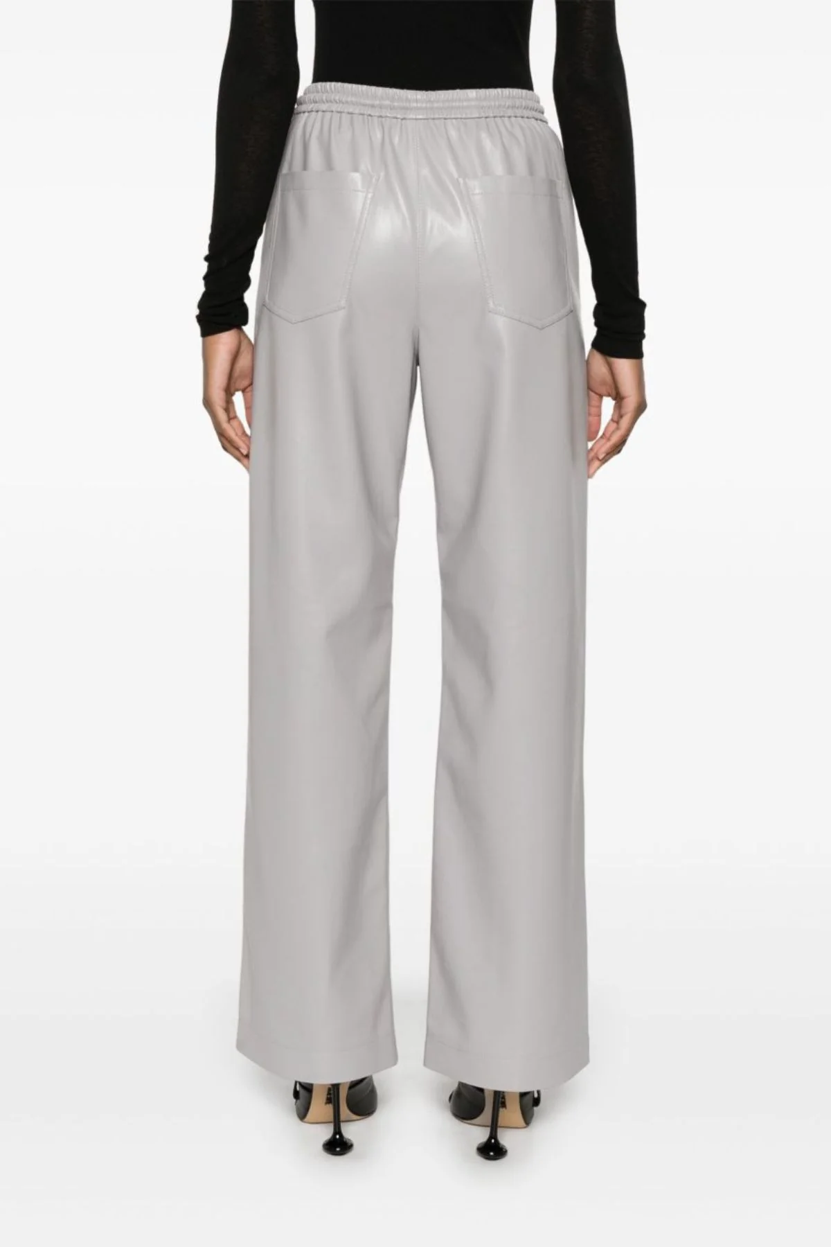 Nanushka Calie Okobor Trousers - Grey - Image 4