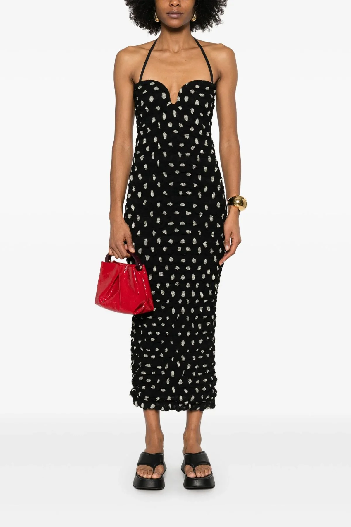 Nanushka Haylen Dress - Polka - Image 3
