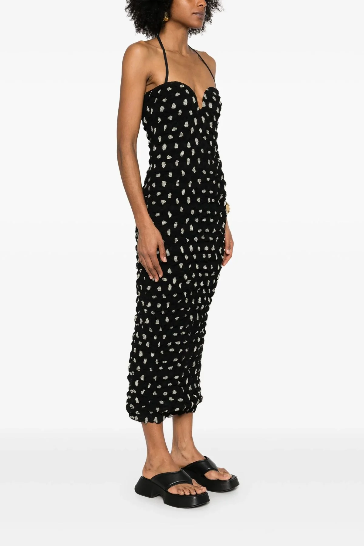 Nanushka Haylen Dress - Polka - Image 4