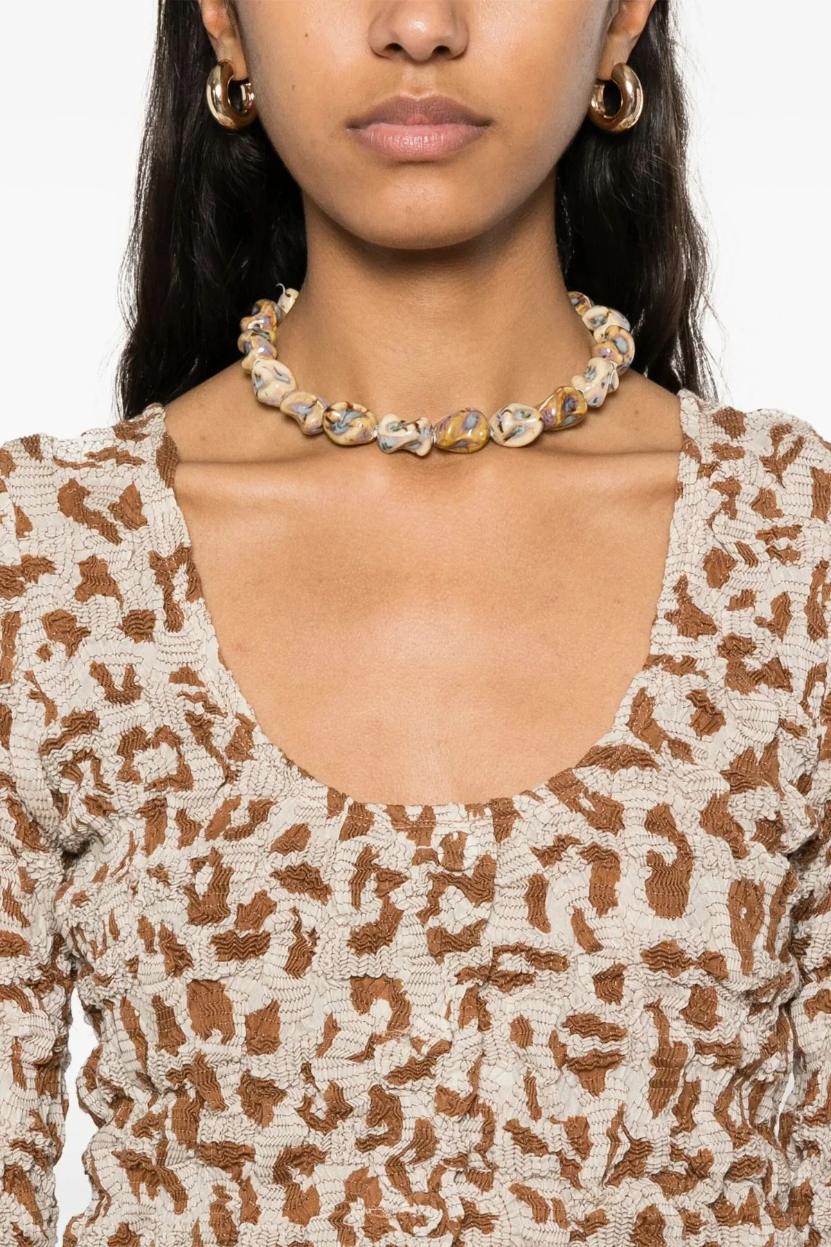 Nanushka Jylan Top - Ocelot - Image 5