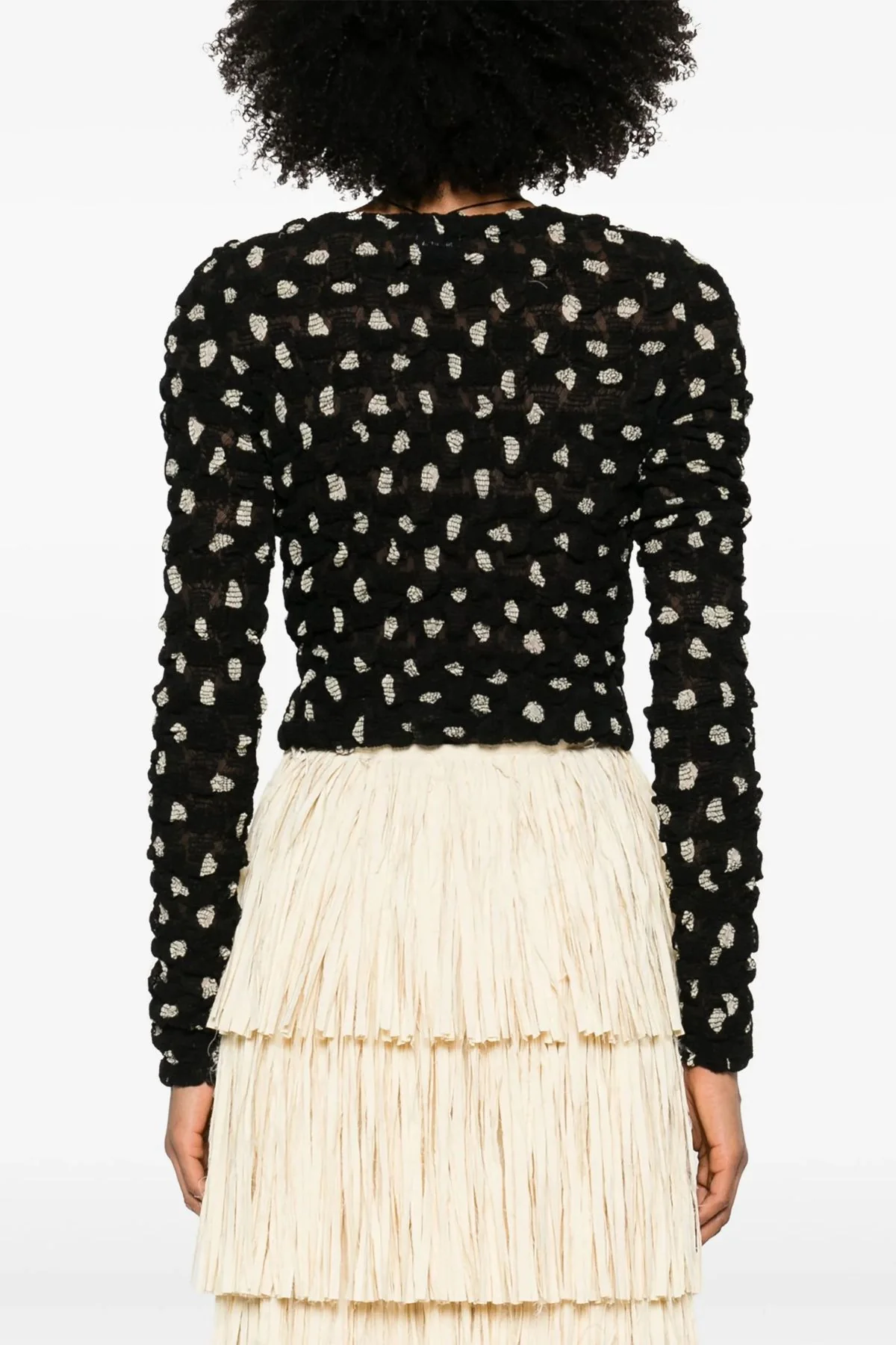 Nanushka Jylan Top - Polka - Image 4