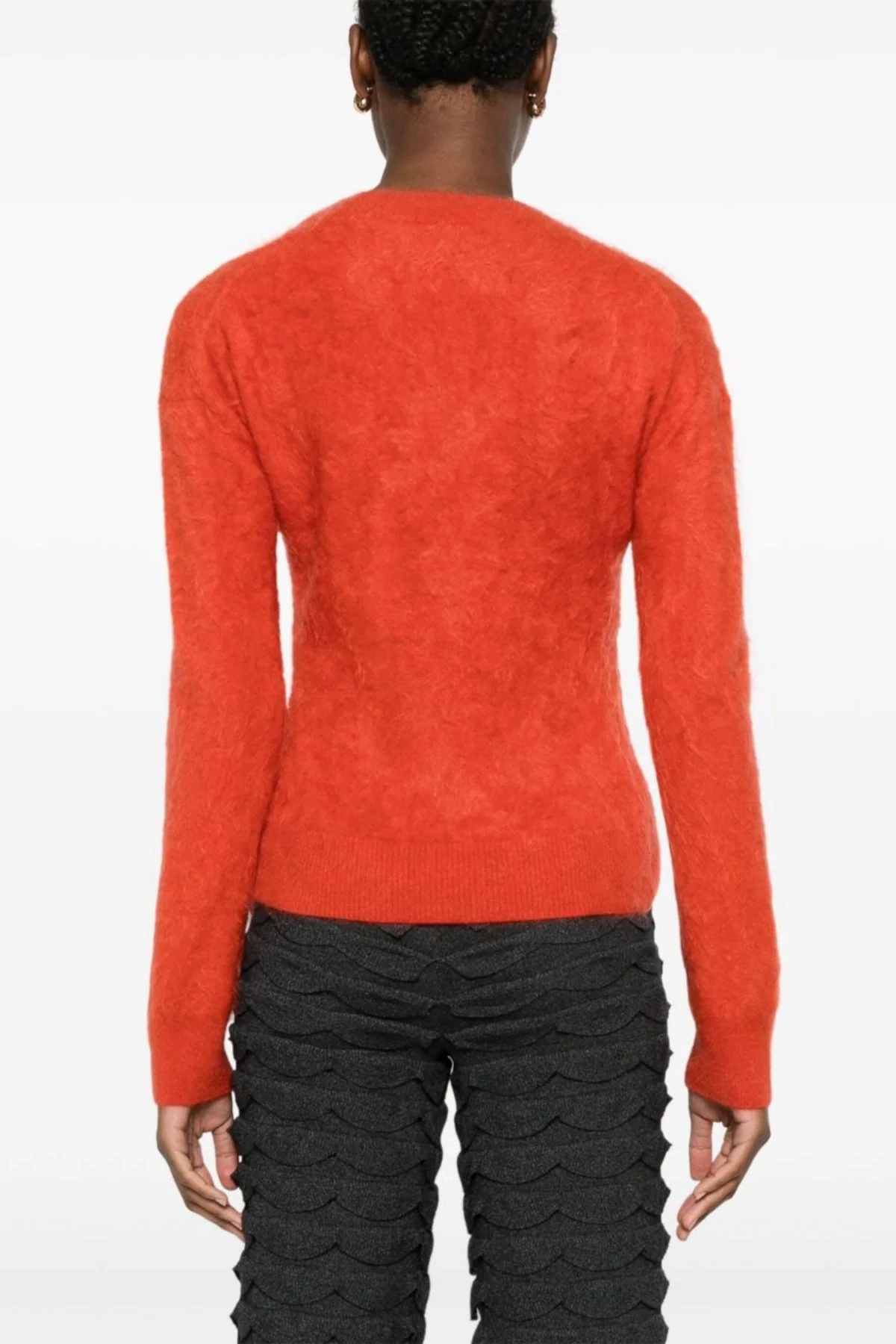 Nanushka Kloe Brushed Cashmere Jumper - Red - Image 3