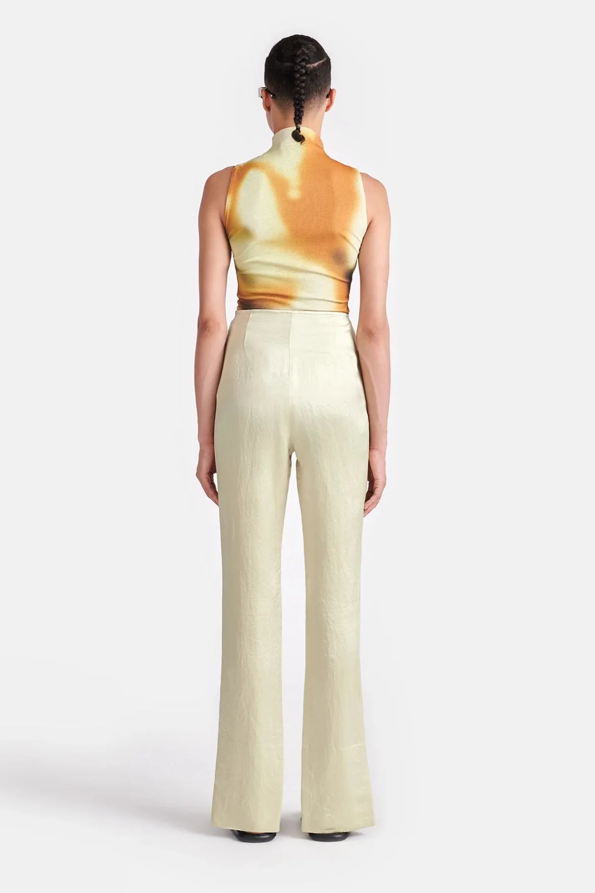 Nanushka Ratana Pants - Green Tea - Image 3