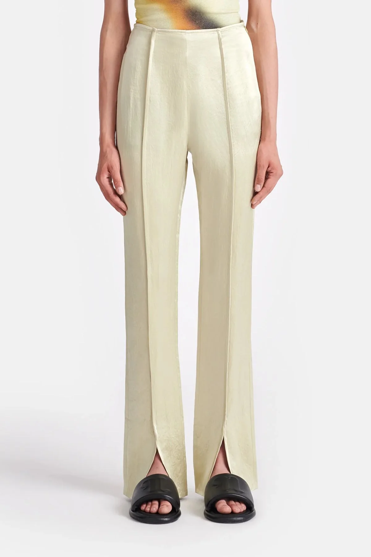 Nanushka Ratana Pants - Green Tea - Image 4