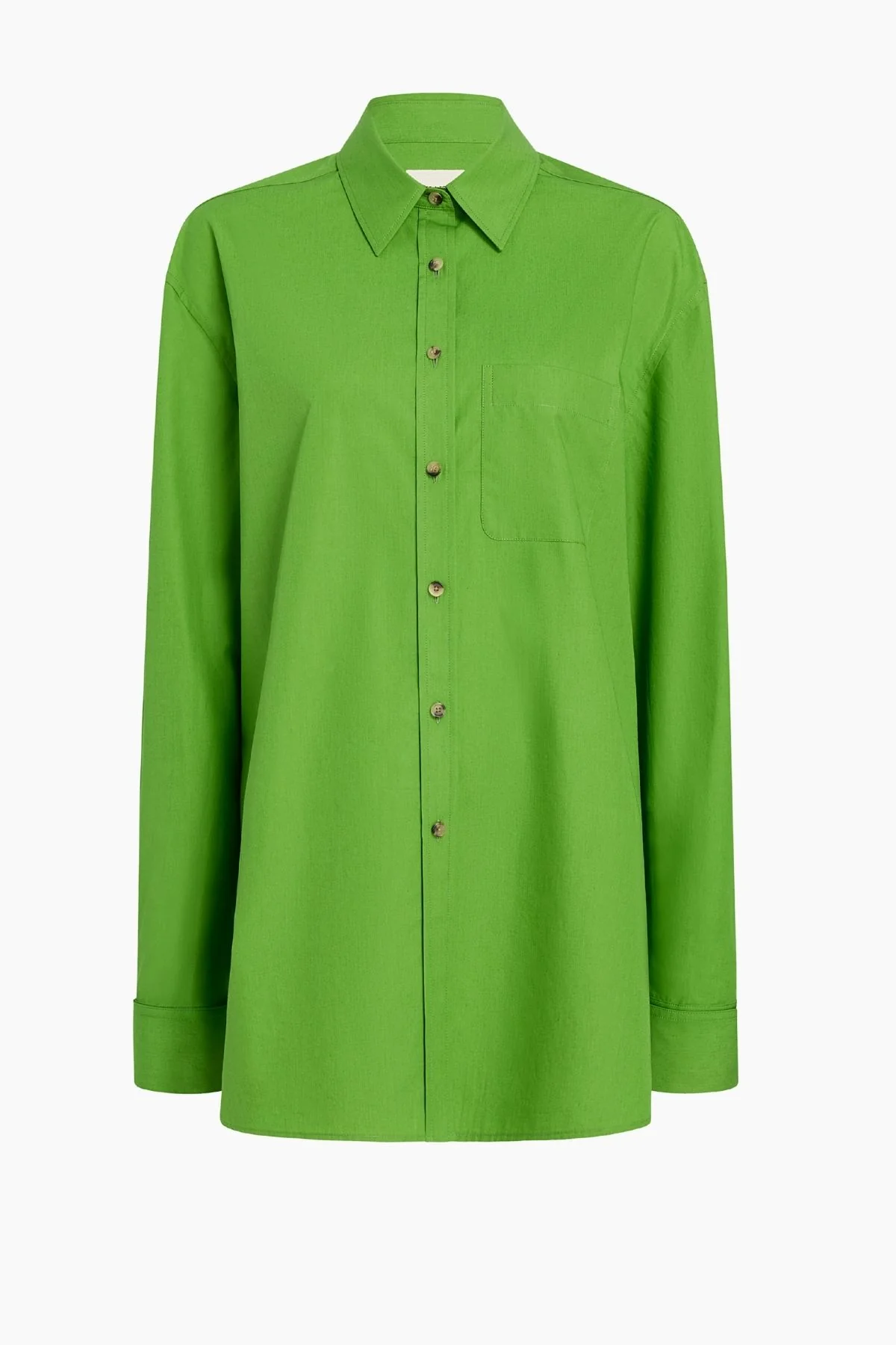 KHAITE Newton Shirt - Absinthe