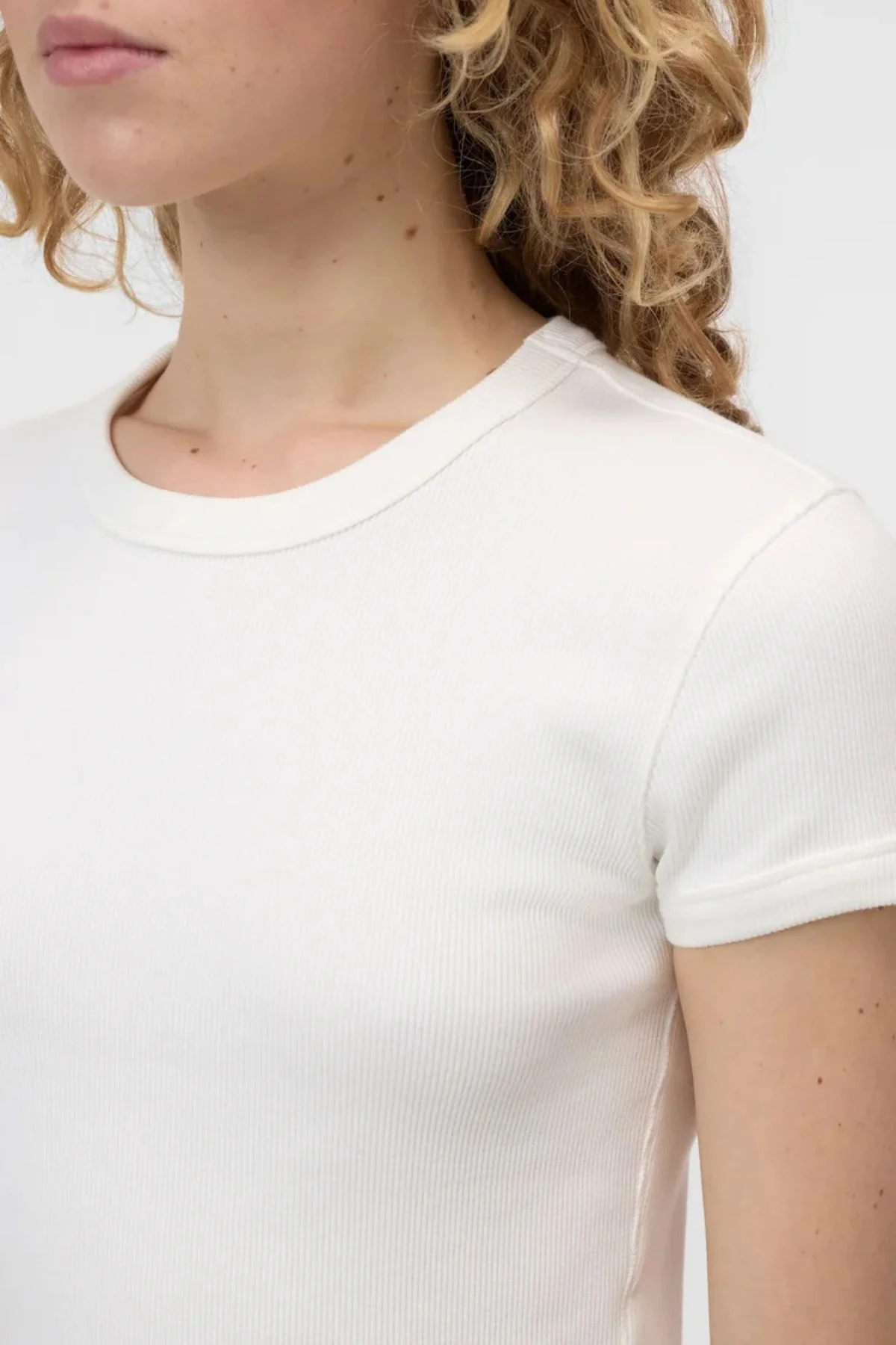 CLOSED Love Stories T-Shirt - Ivory - Image 4