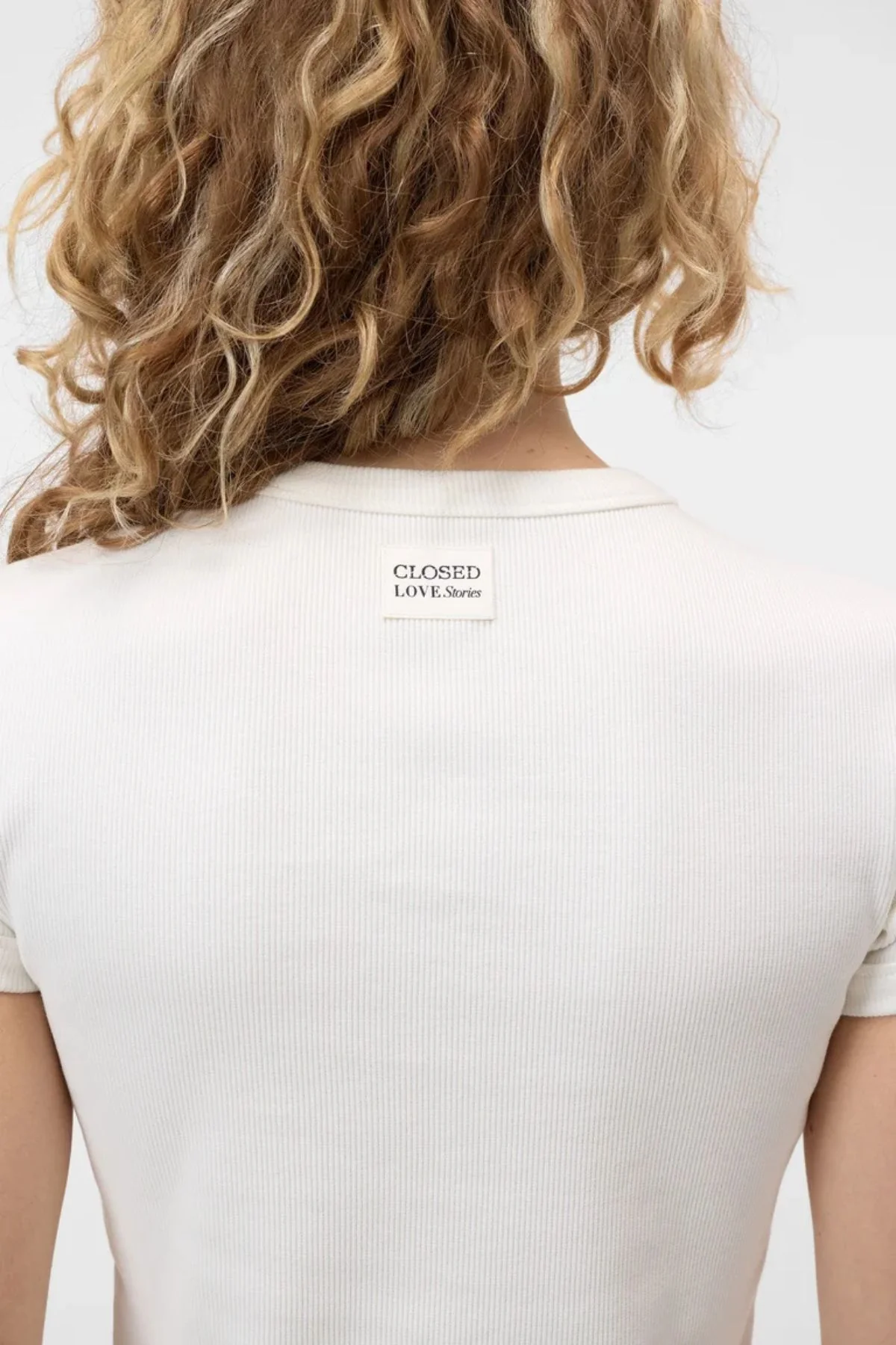 CLOSED Love Stories T-Shirt - Ivory - Image 5