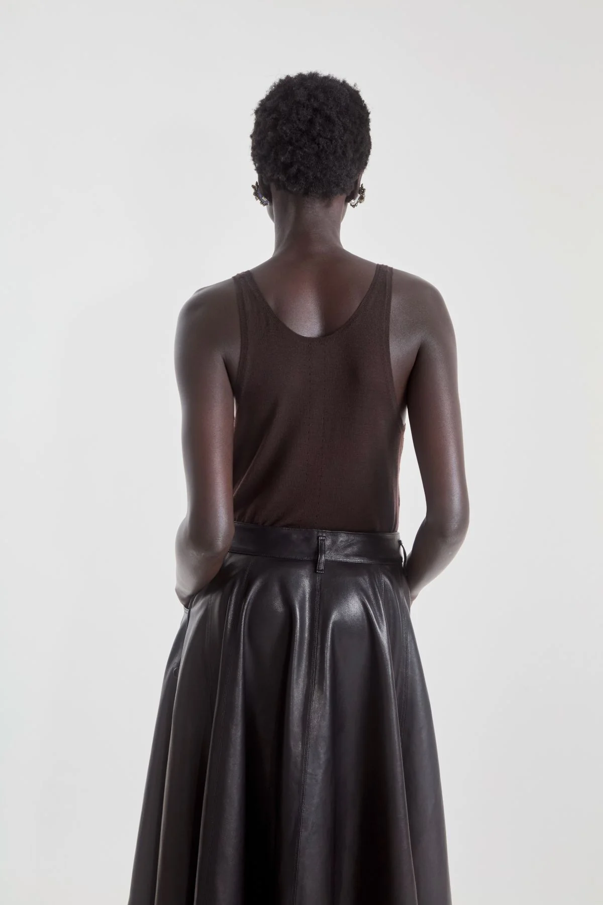 Petar Petrov Real Life Knitted Top - Ebony Wood - Image 2