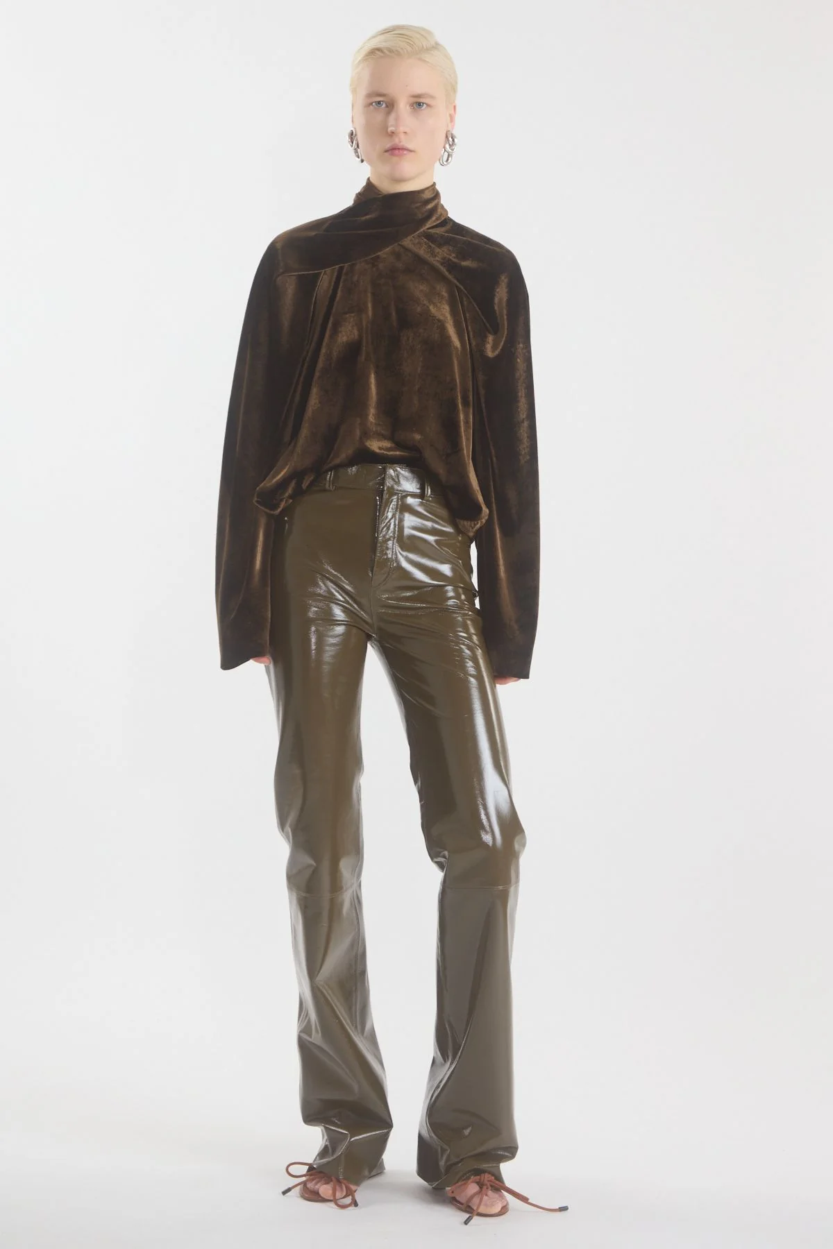 Petar Petrov The Majesty Blouse - Umber