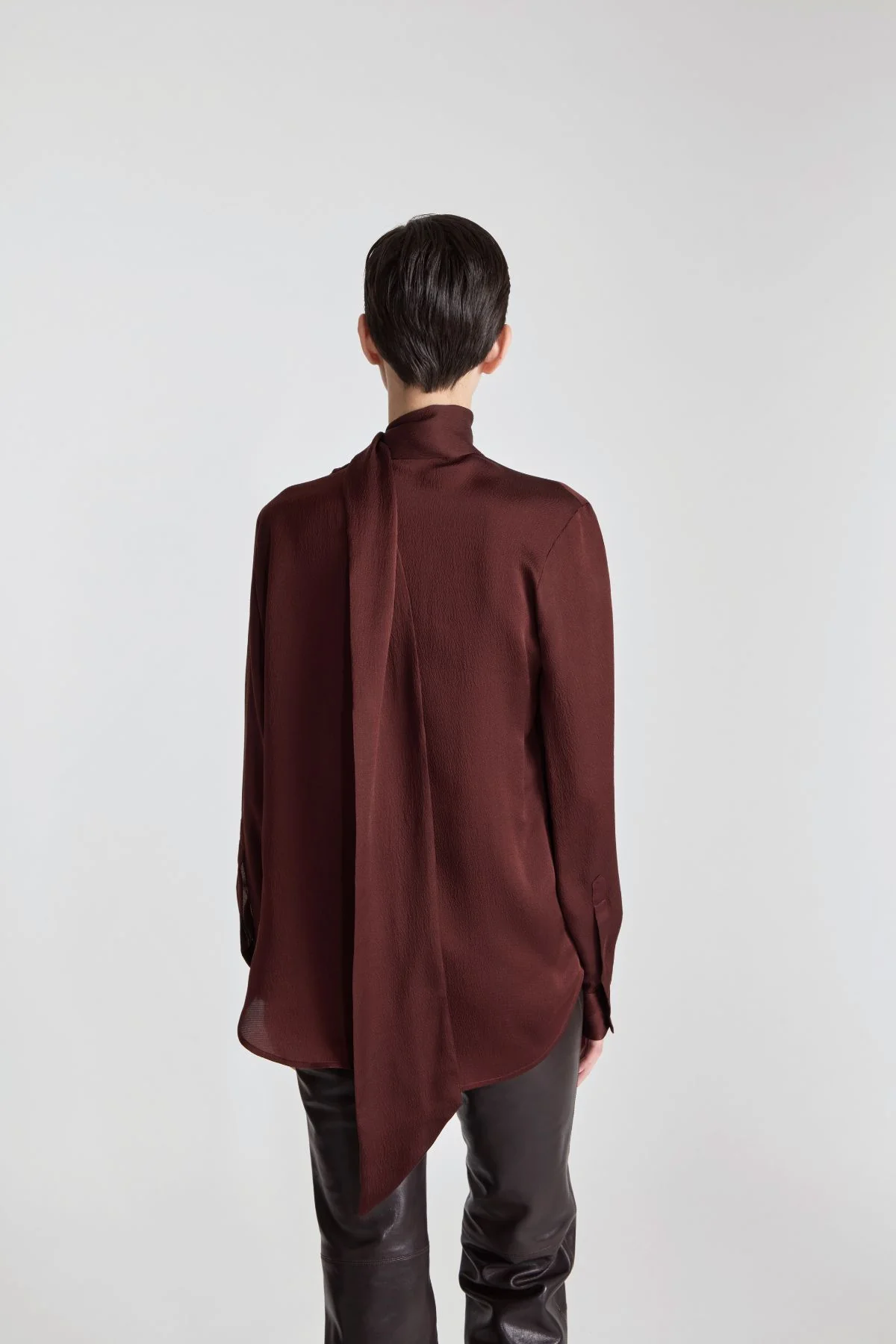 Petar Petrov The Mist Blouse - Mahogany - Image 2