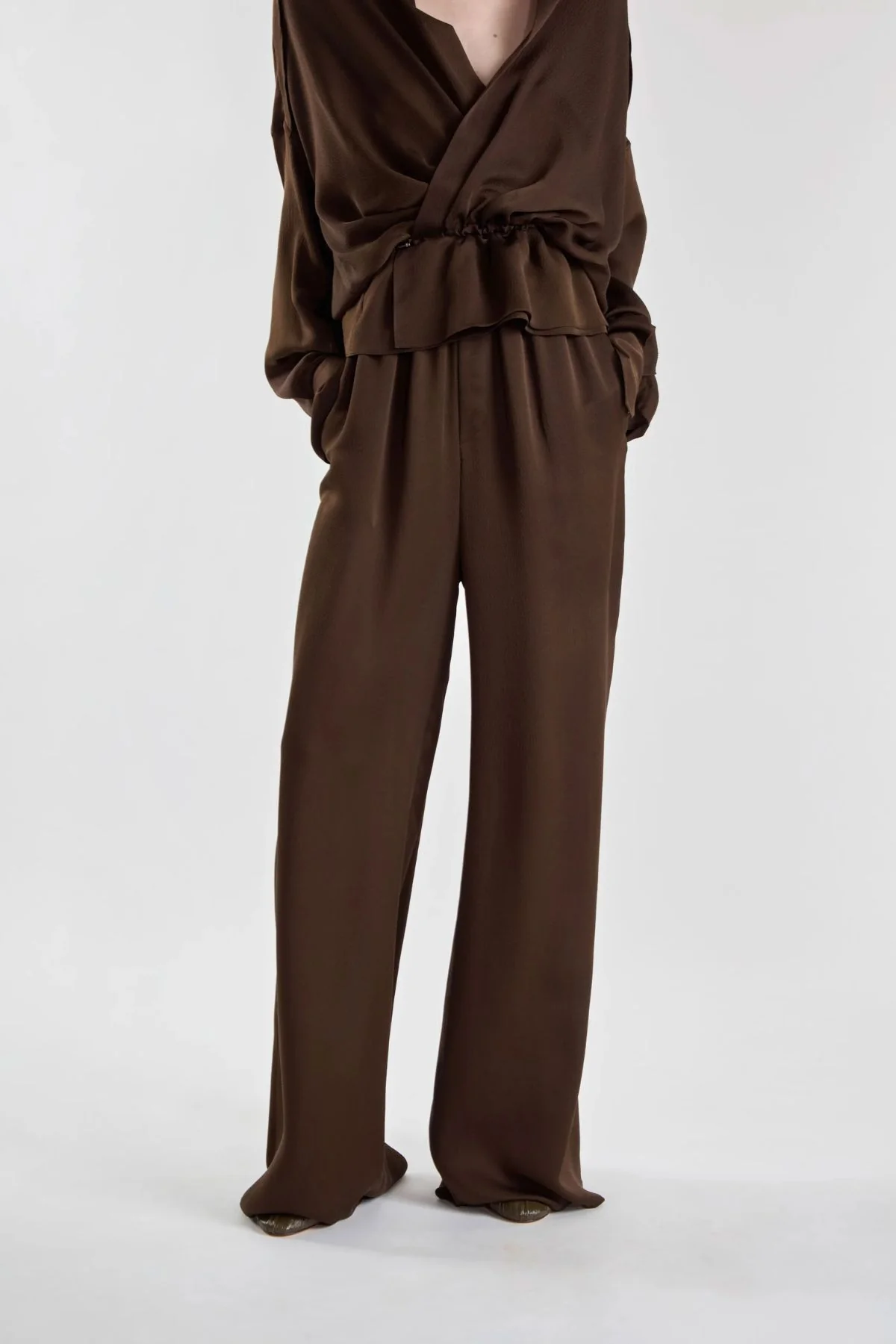Petar Petrov The Whisper Trousers - Umber - Image 3