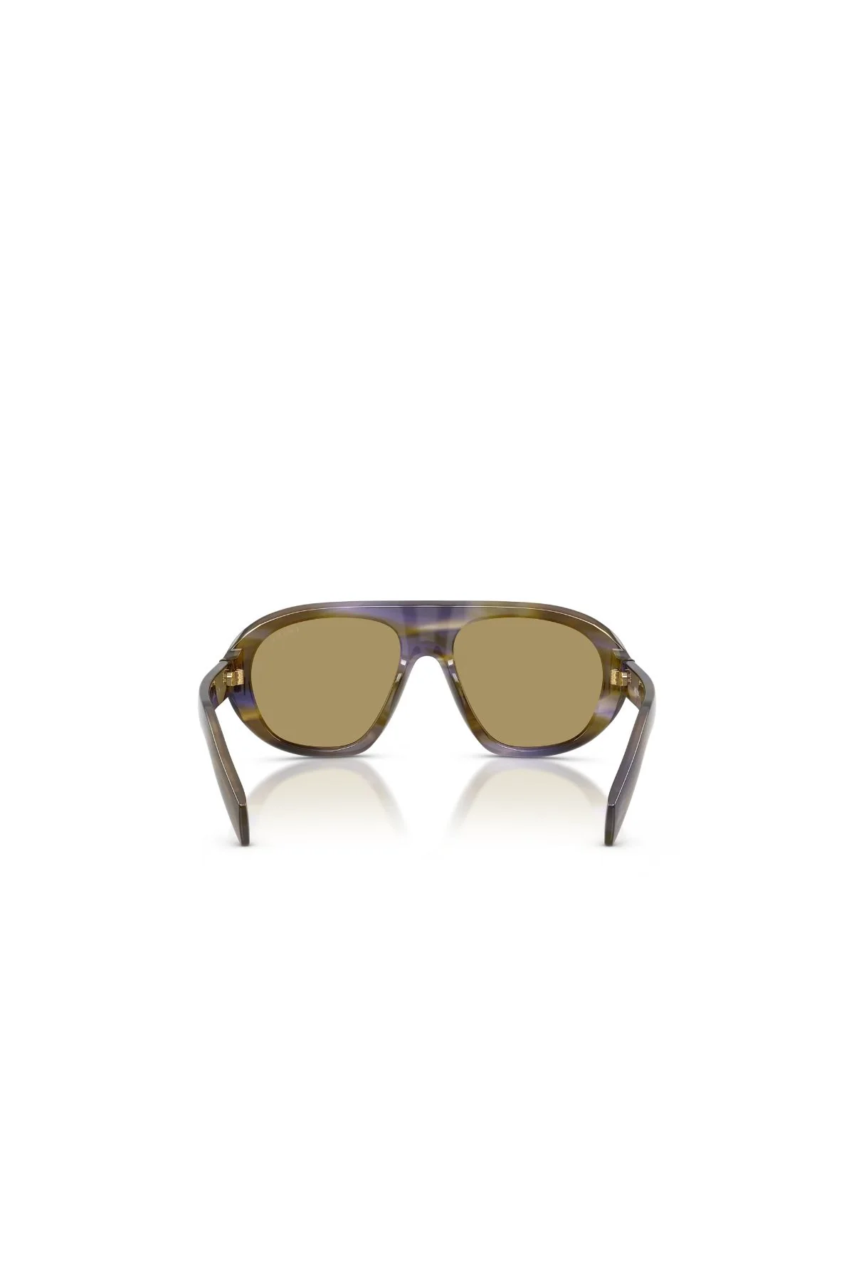 Prada Sunglasses - Striped Laguna/ Green Olive - Image 5