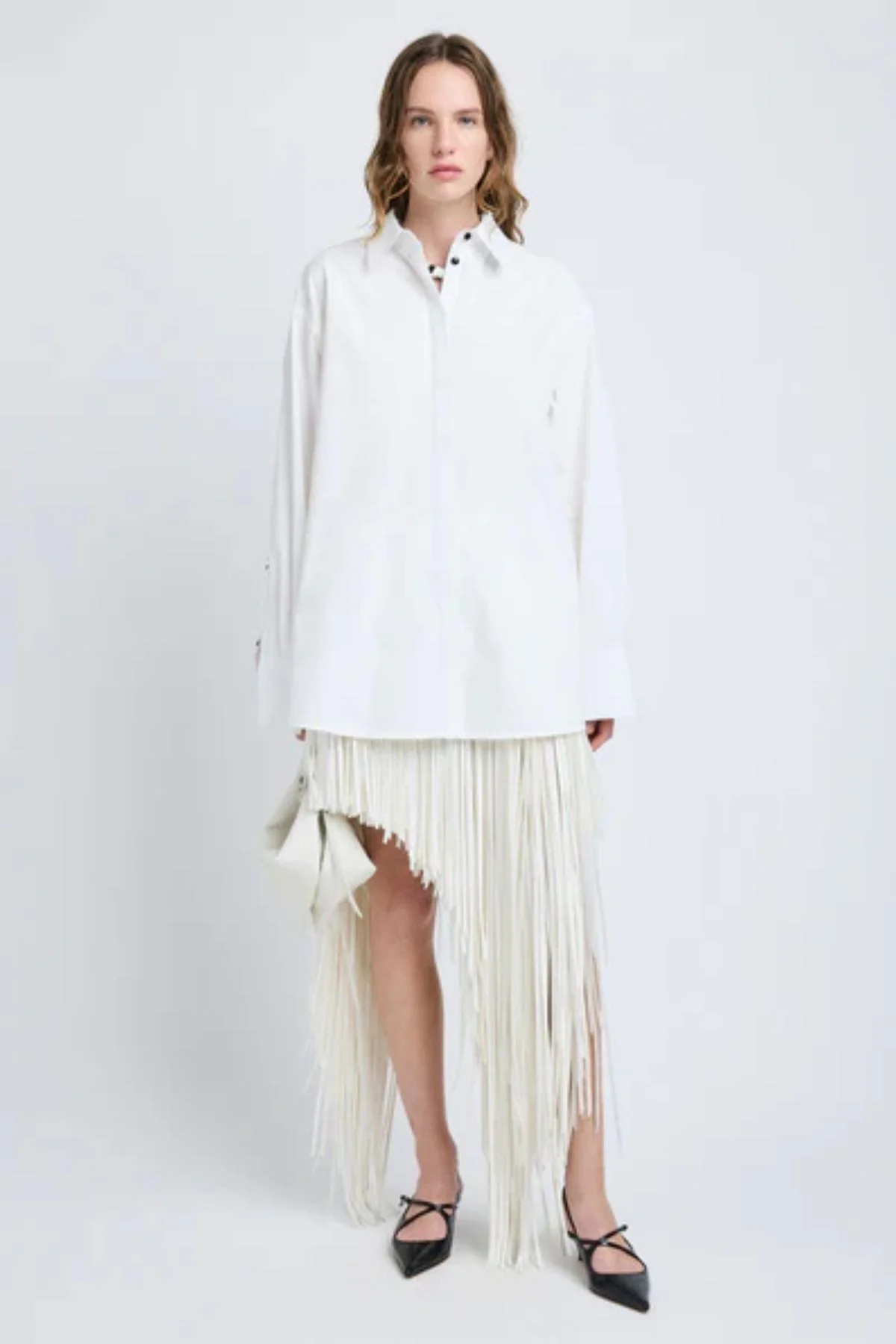 Proenza Schouler Addy Shirt - White - Image 2