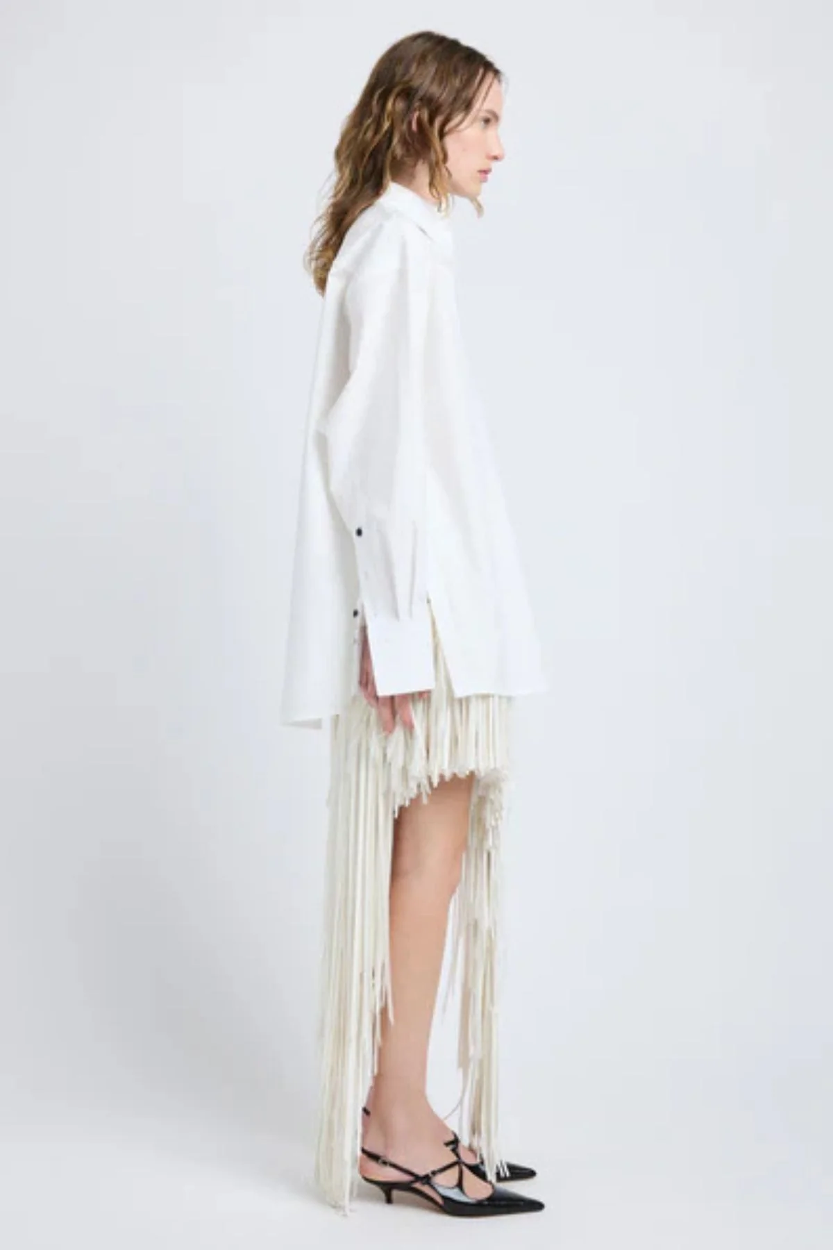 Proenza Schouler Addy Shirt - White - Image 3