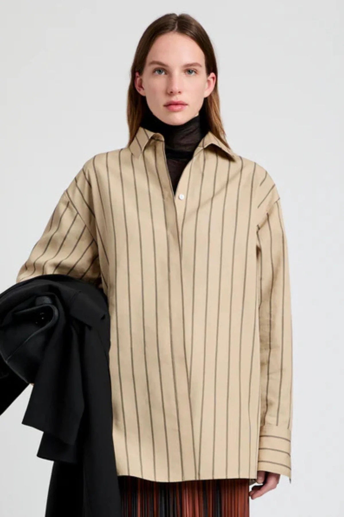 Proenza Schouler Addy Top - Taupe Multi - Image 6