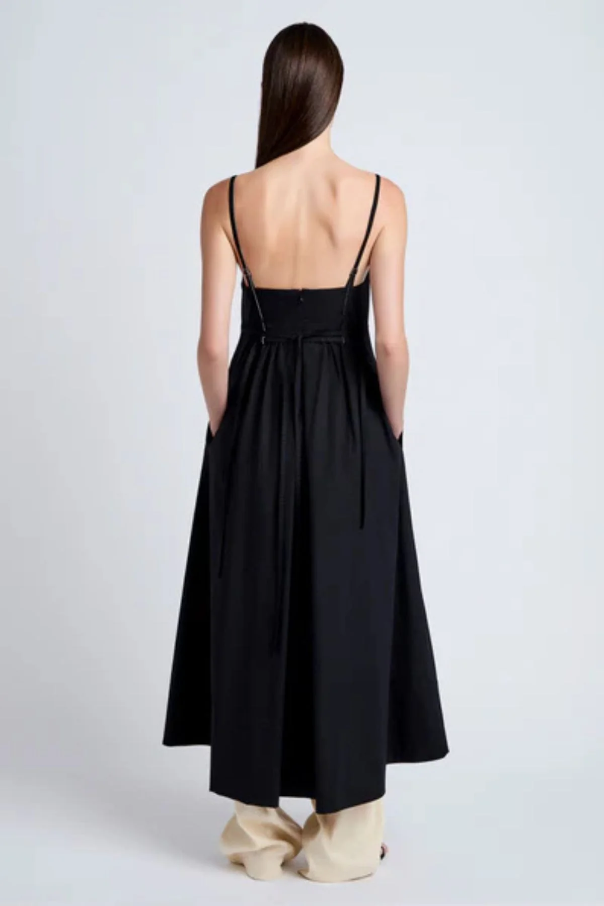 Proenza Schouler Barker Dress - Black - Image 4