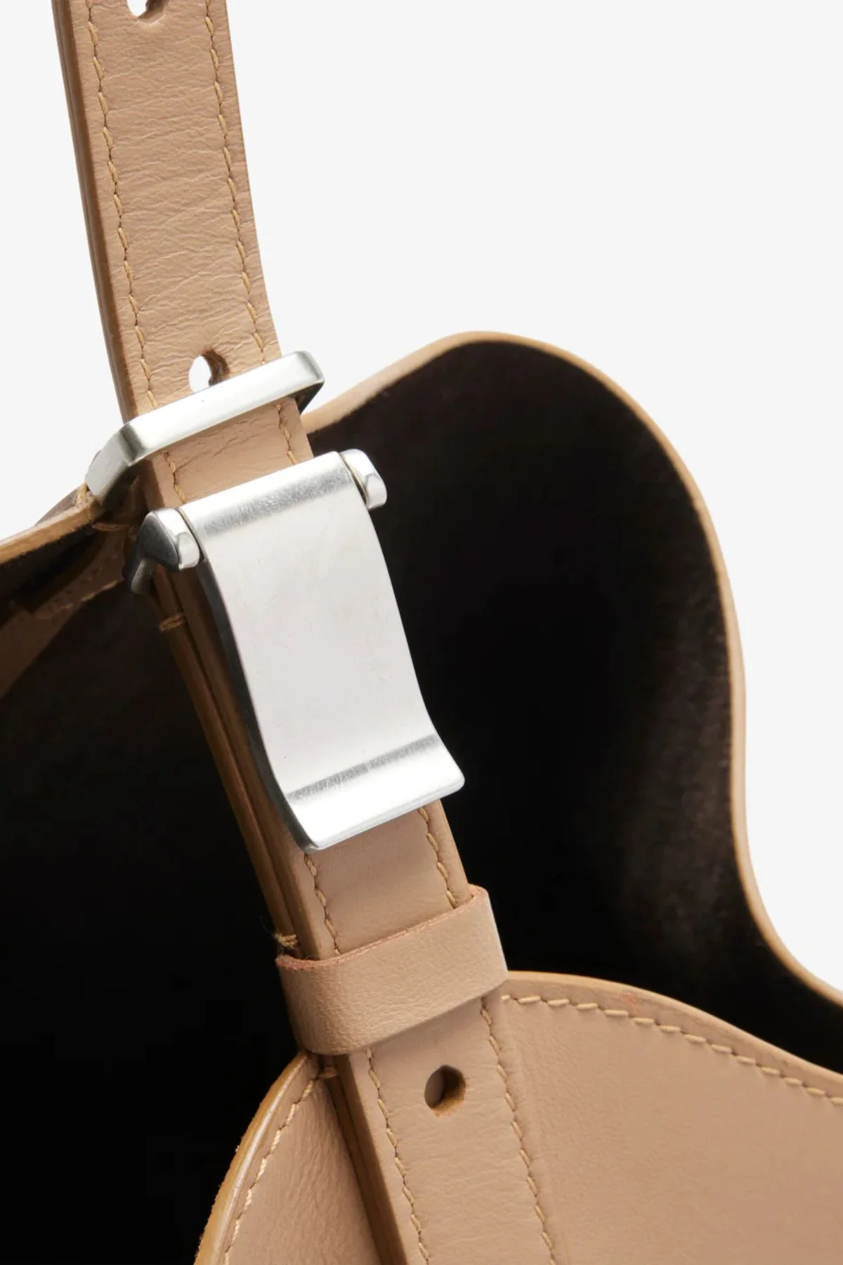 Proenza Schouler Brant Bucket Bag in Smooth Calf - Cumin - Image 10