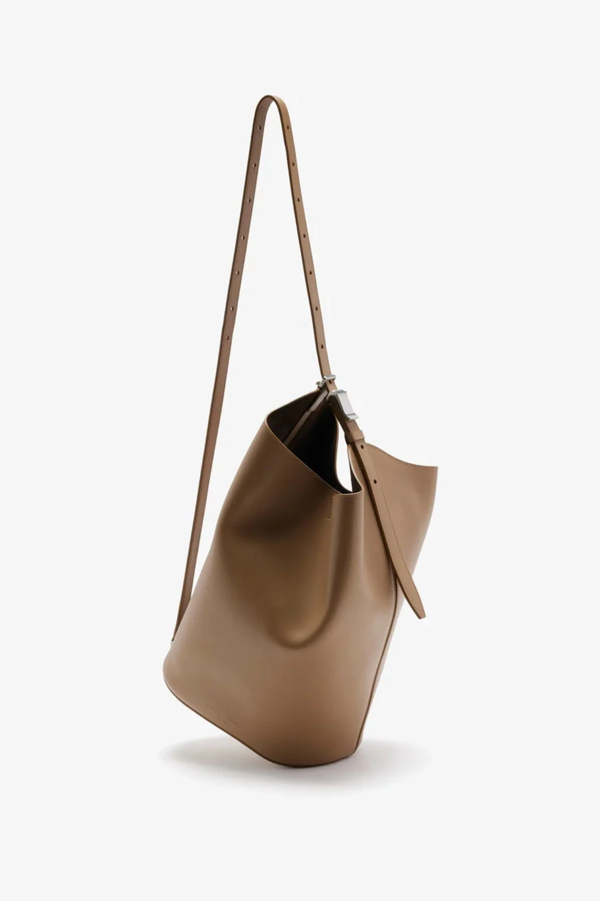 Proenza Schouler Brant Bucket Bag in Smooth Calf - Cumin - Image 8