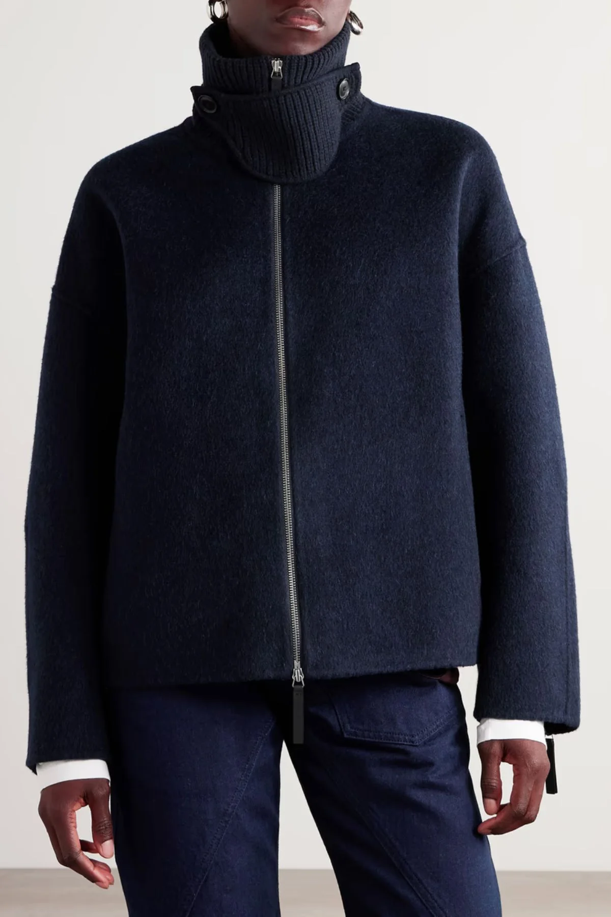 Proenza Schouler Carina Jacket - Ink - Image 2