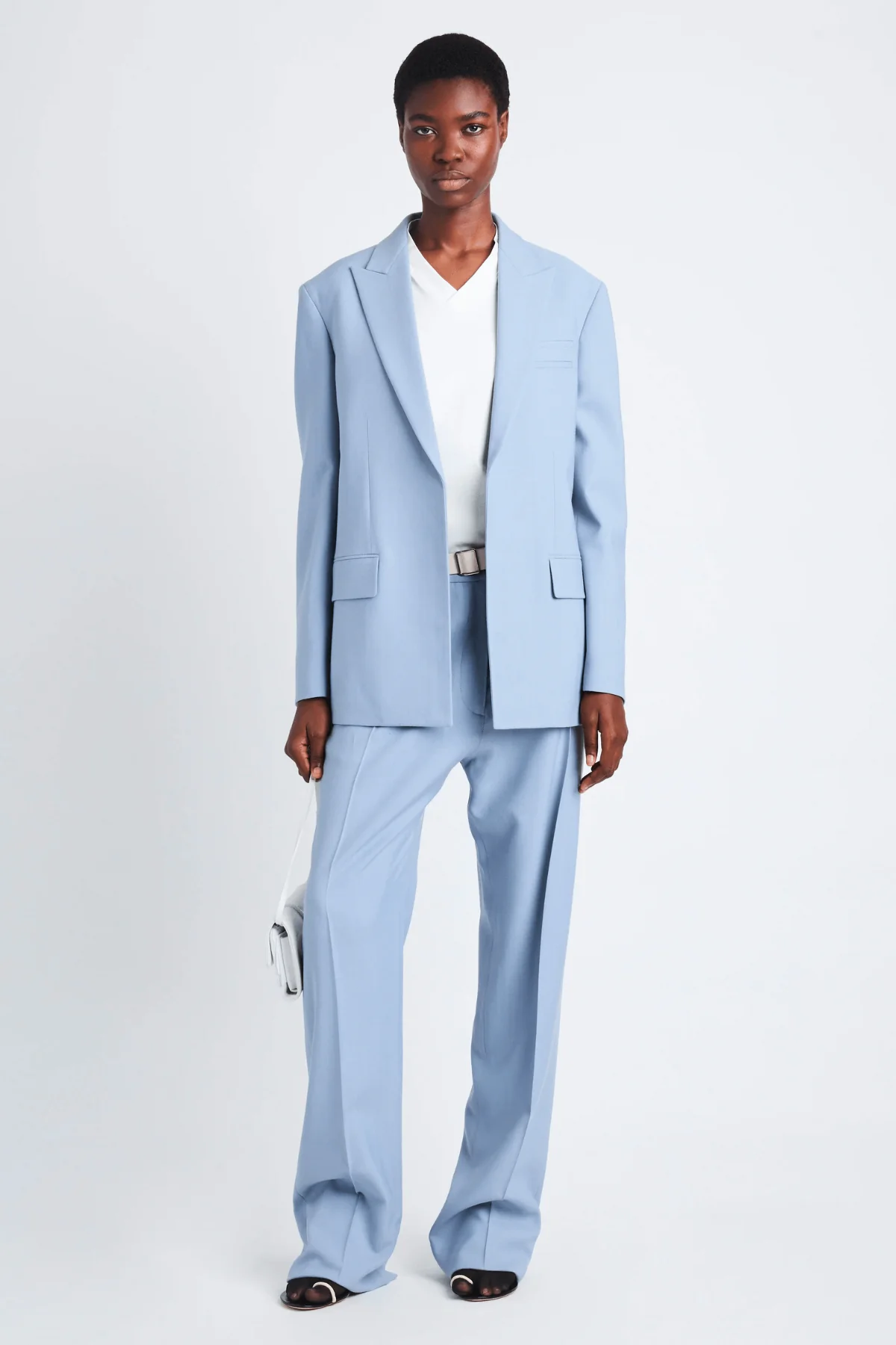 Proenza Schouler Devon Blazer - Steel - Image 3