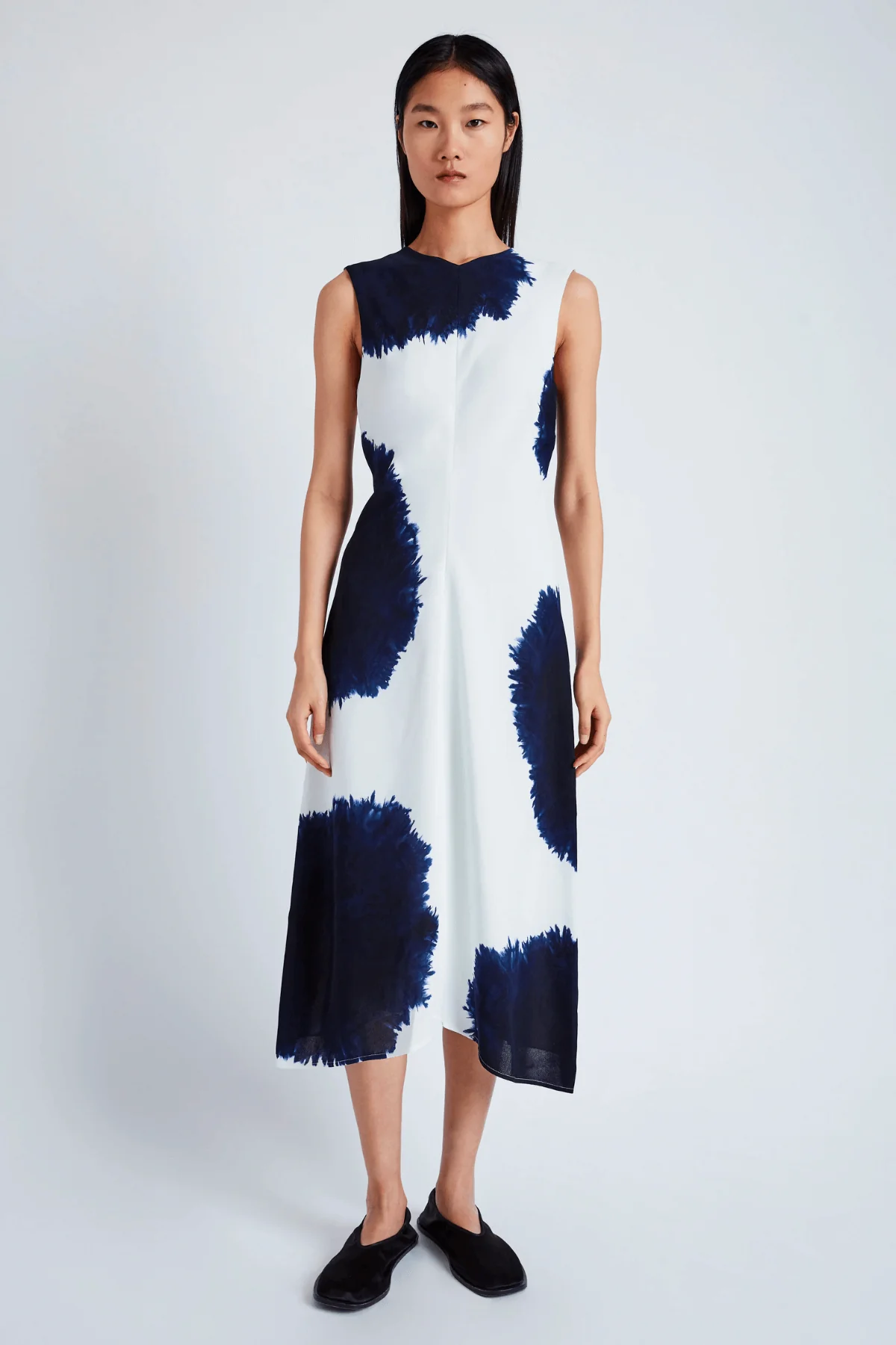 Proenza Schouler Ella Printed Dress - White Multi - Image 2
