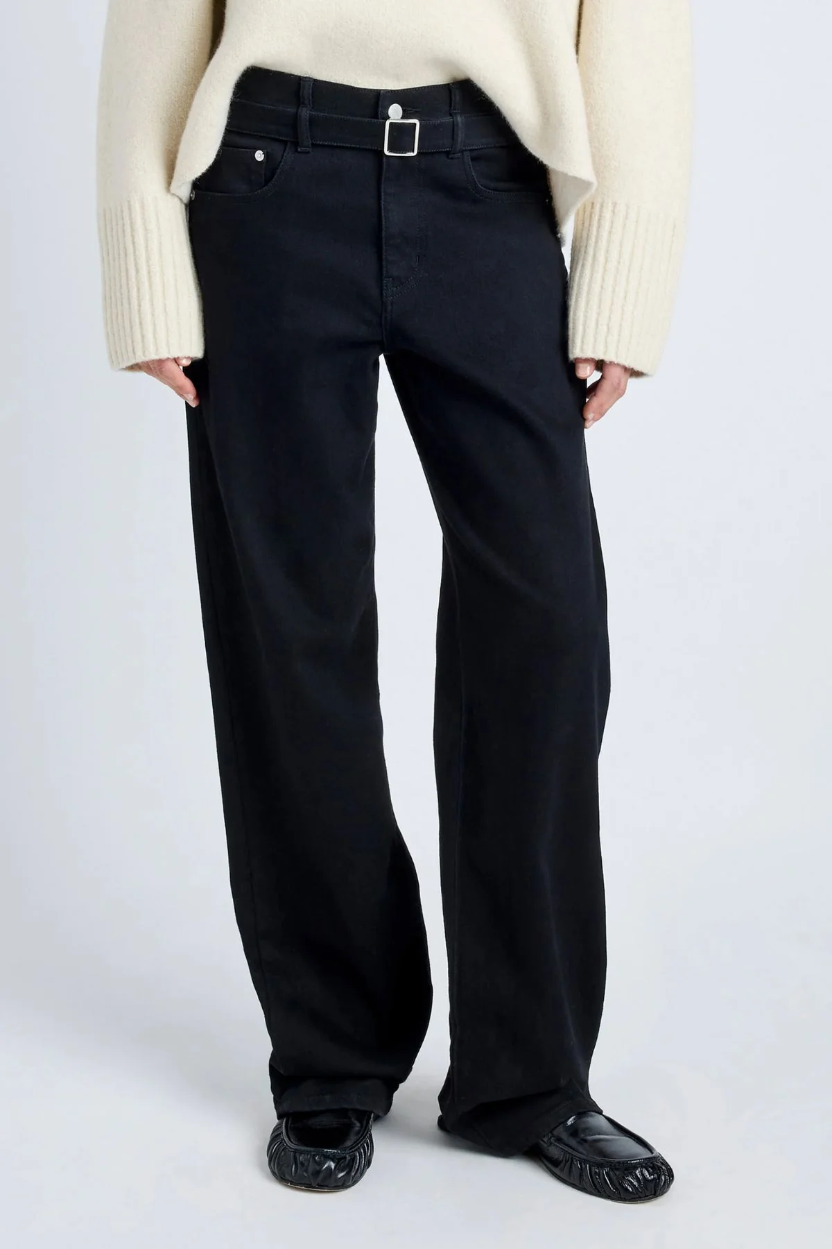 Proenza Schouler Ellsworth Jean - Black - Image 5