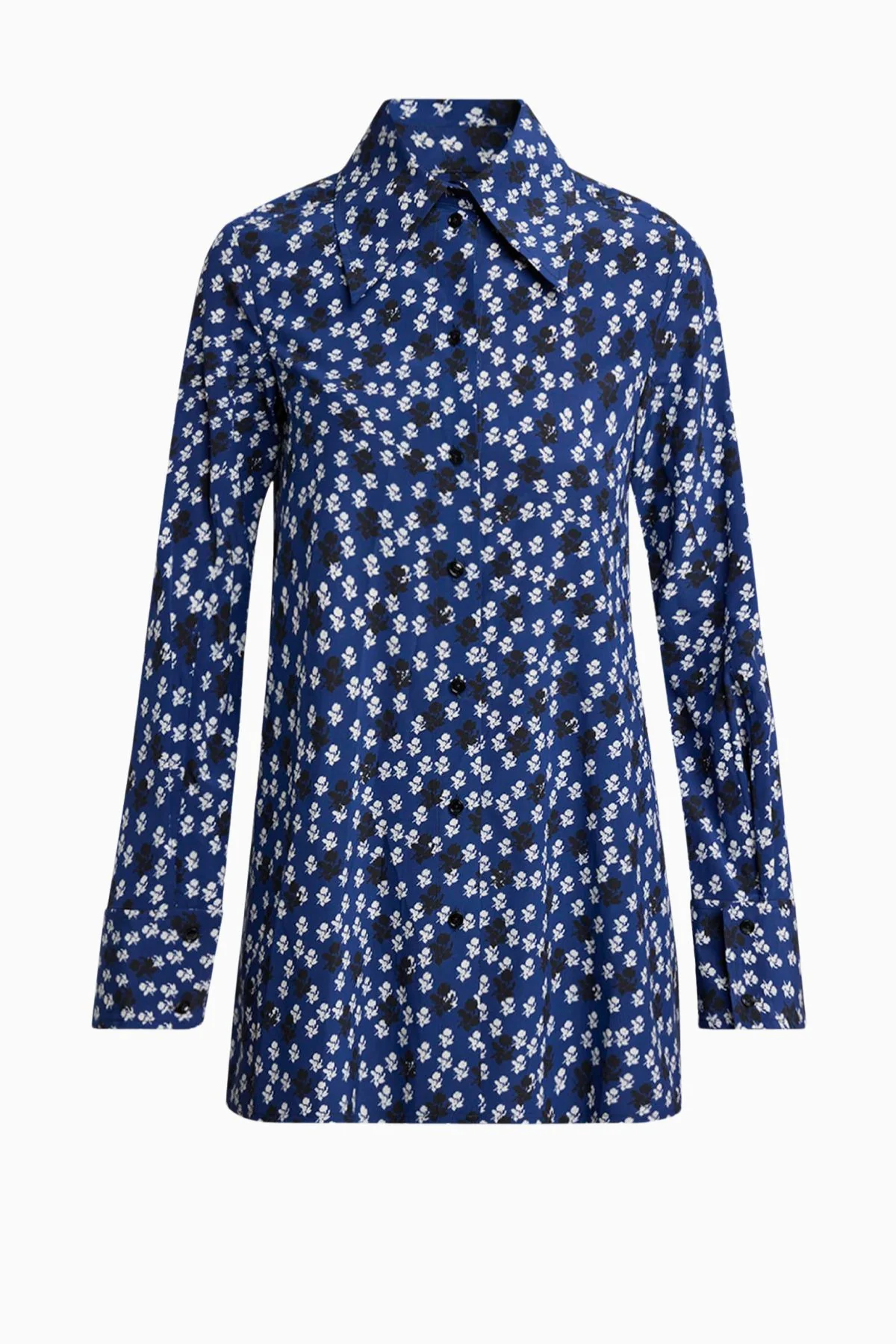 Proenza Schouler Emmeline Shirt - Navy Multi