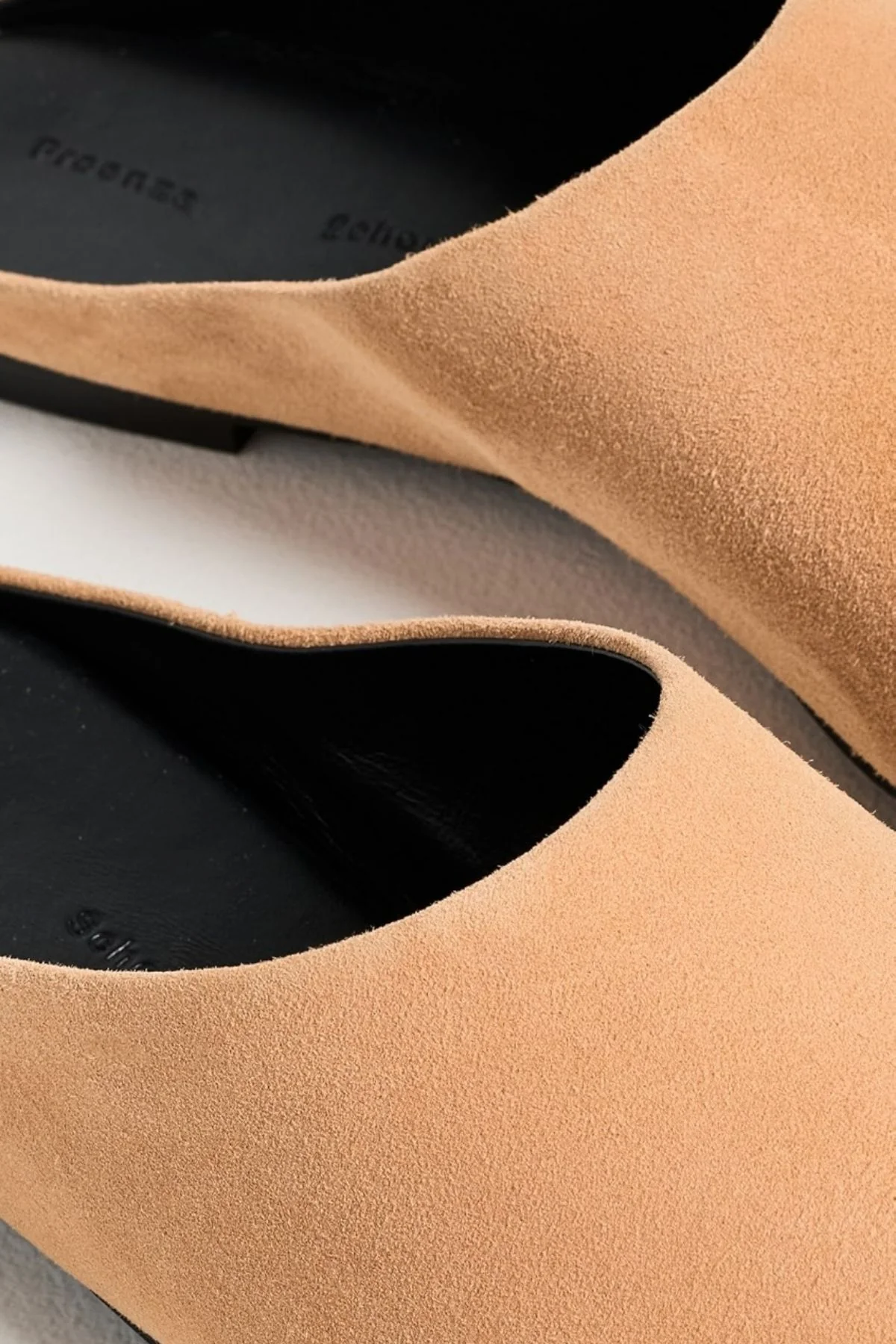 Proenza Schouler Glove Slide Kid Suede - Sand - Image 4