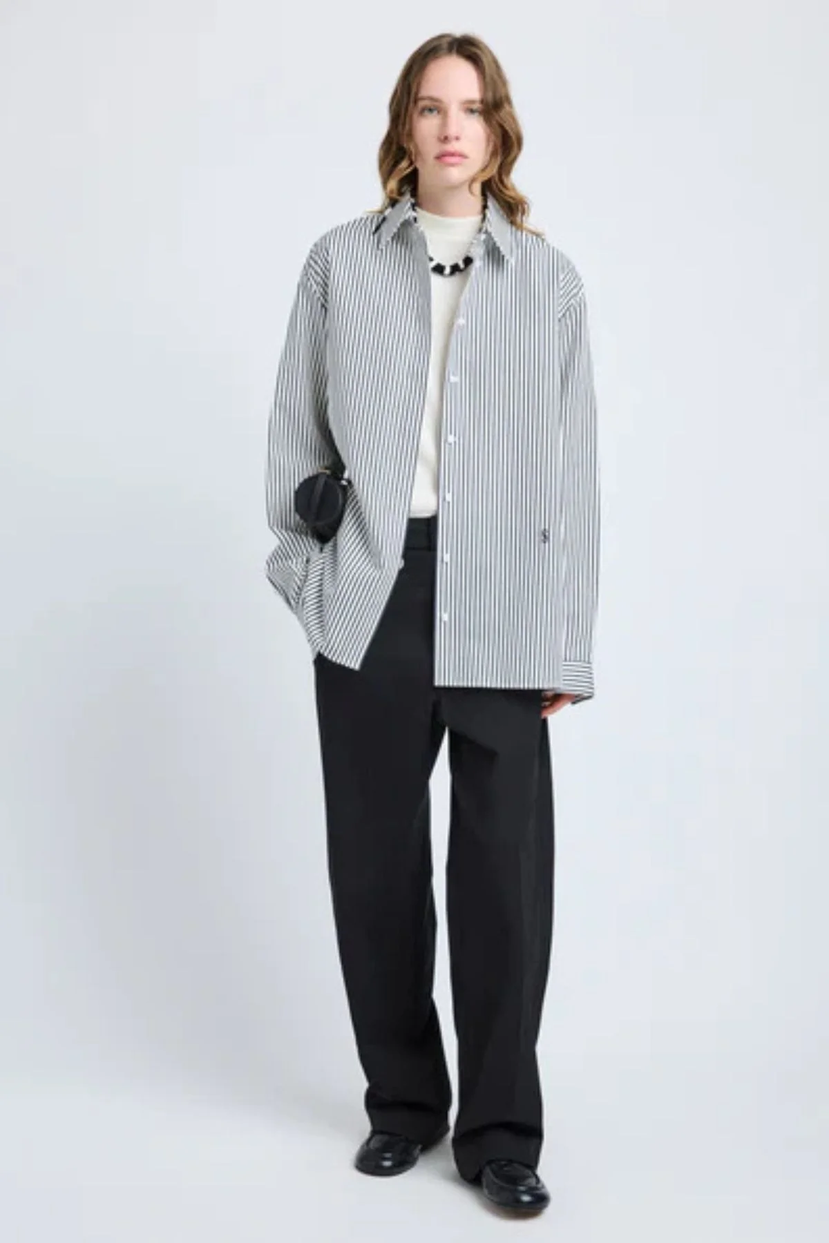 Proenza Schouler Hunter Top - Navy Multi - Image 2
