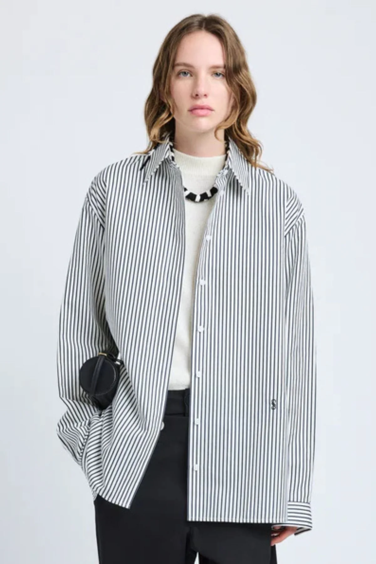 Proenza Schouler Hunter Top - Navy Multi - Image 5