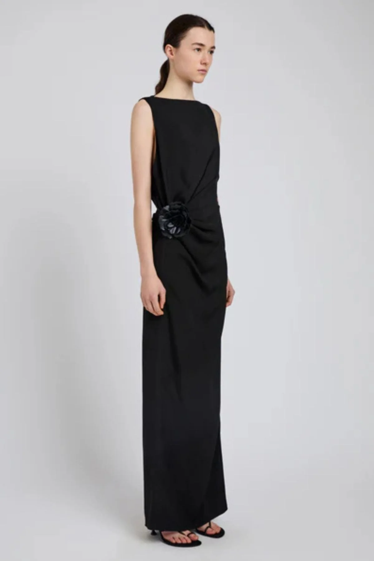 Proenza Schouler Indria Gown - Black - Image 3