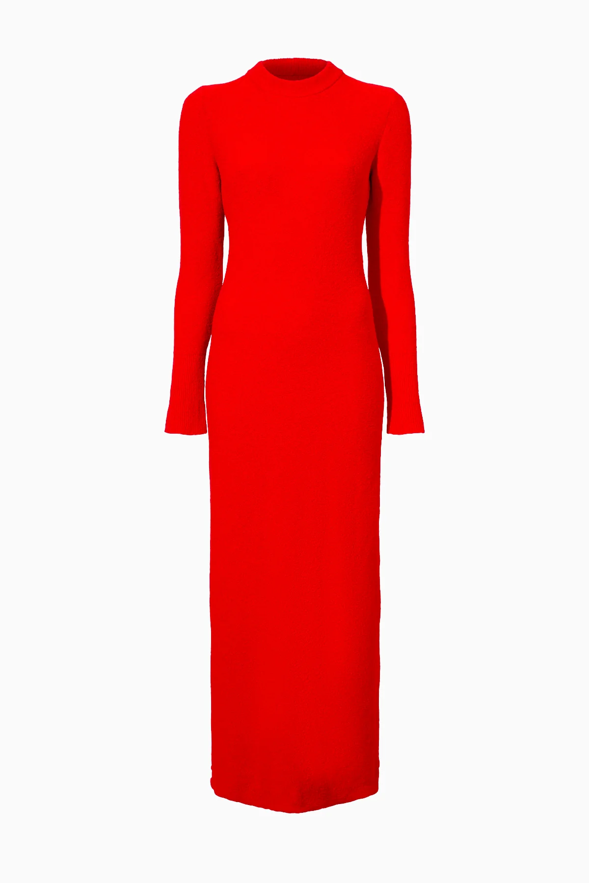 Proenza Schouler Lara Boucle Knit Dress - Red