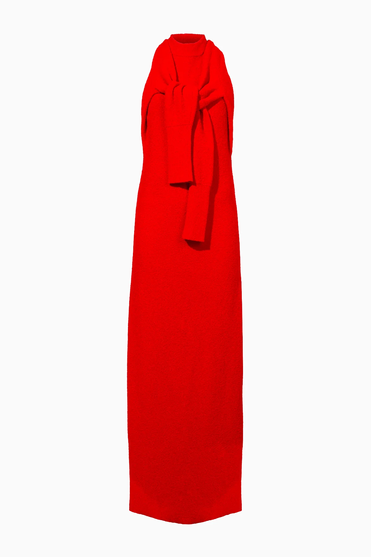 Proenza Schouler Lara Boucle Knit Dress - Red - Image 2