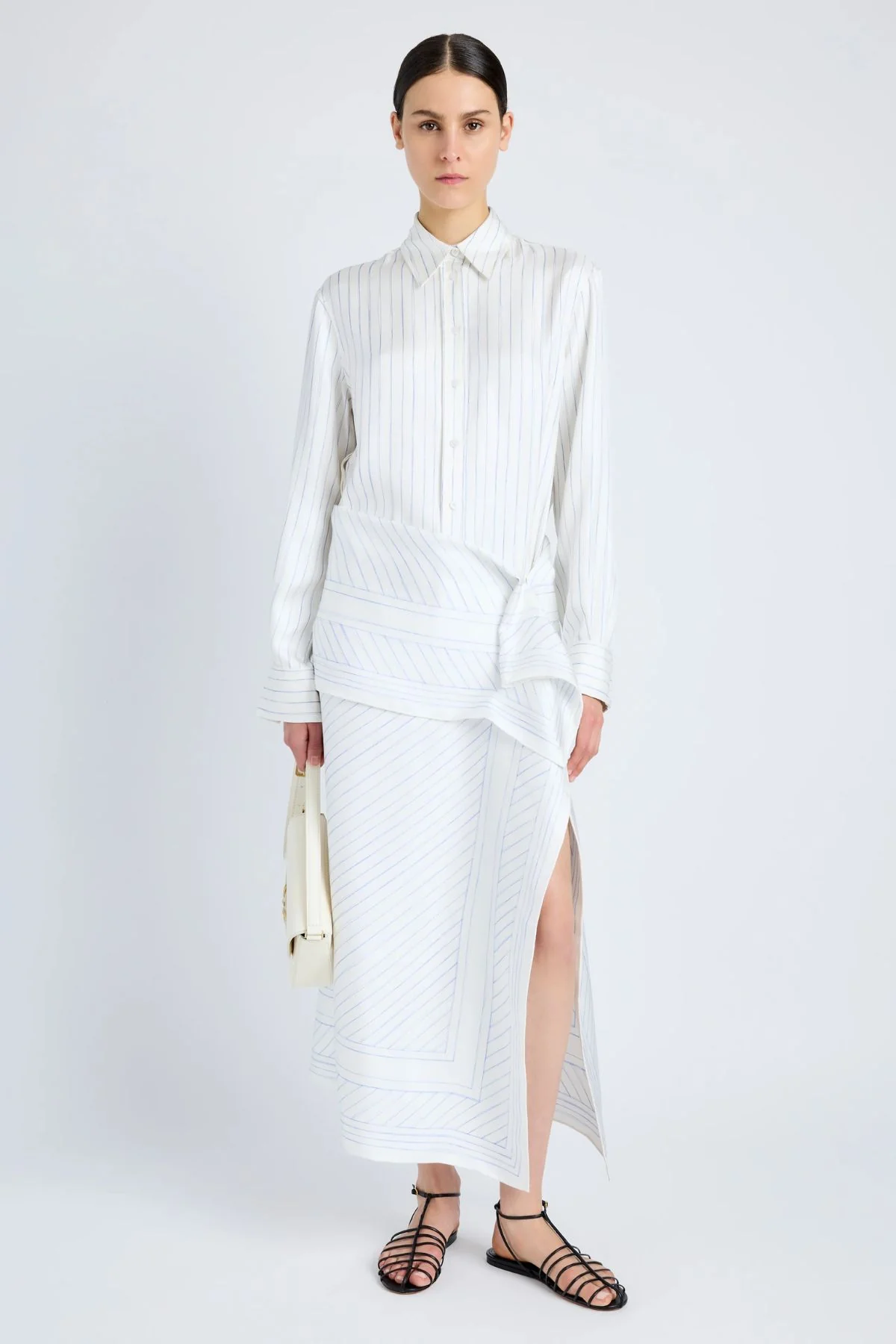 Proenza Schouler Madison Shirt - Ivory Multi - Image 2