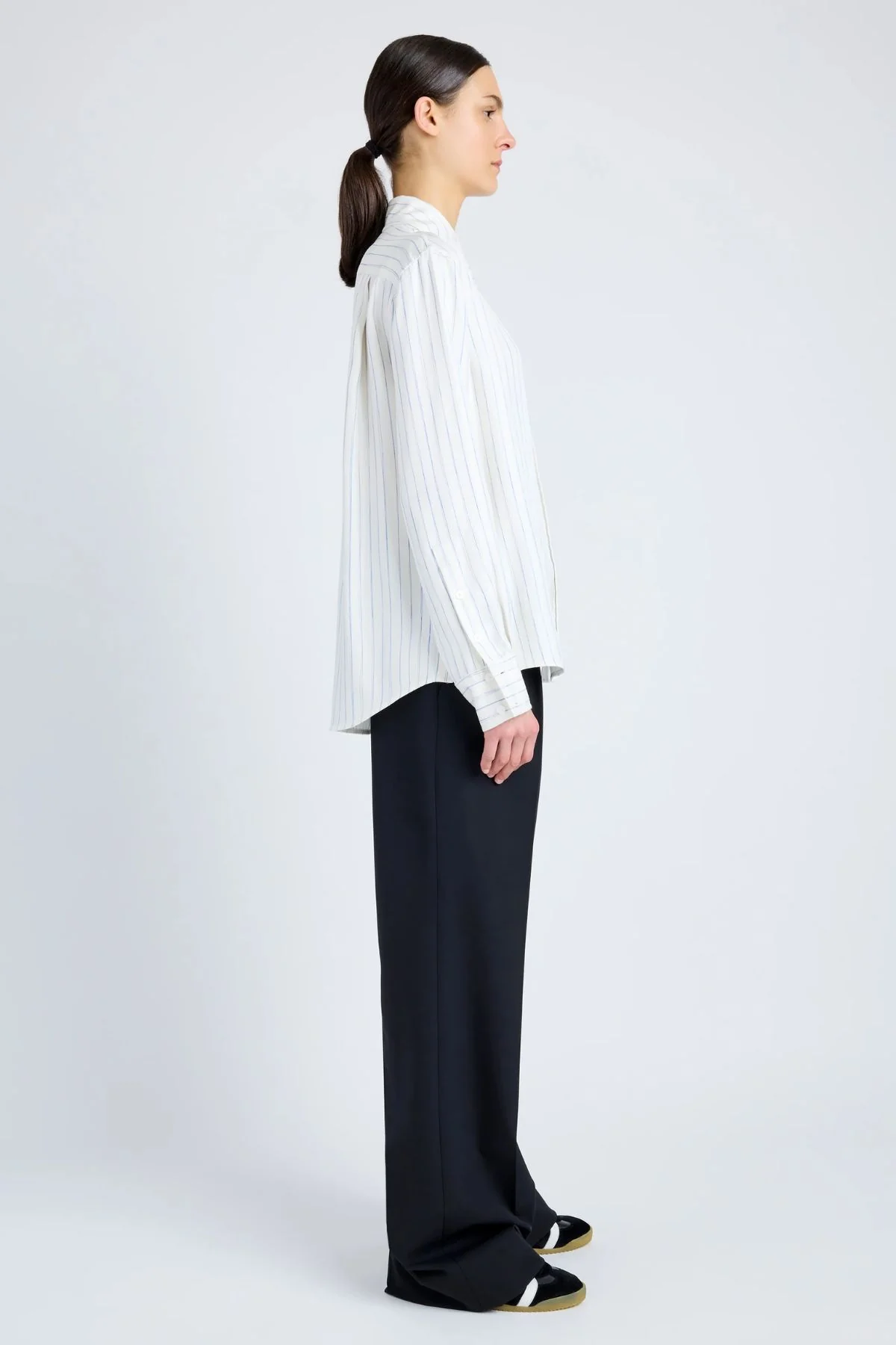 Proenza Schouler Madison Shirt - Ivory Multi - Image 4