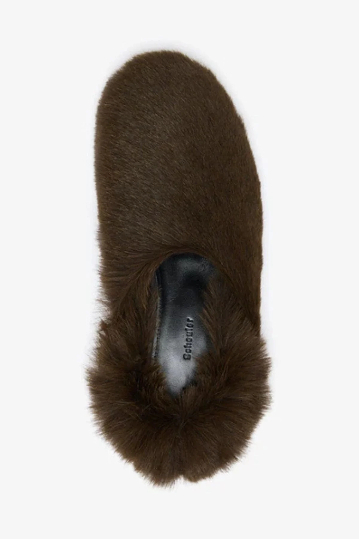 Proenza Schouler Ruched Tee Slippers - Chocolate - Image 3