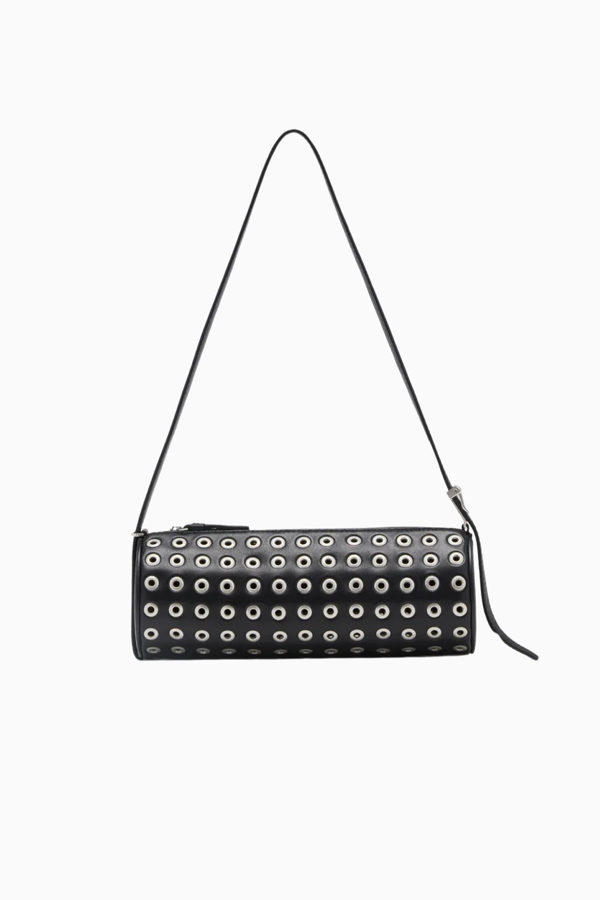 Proenza Schouler Eyelet Silo Bag - Black