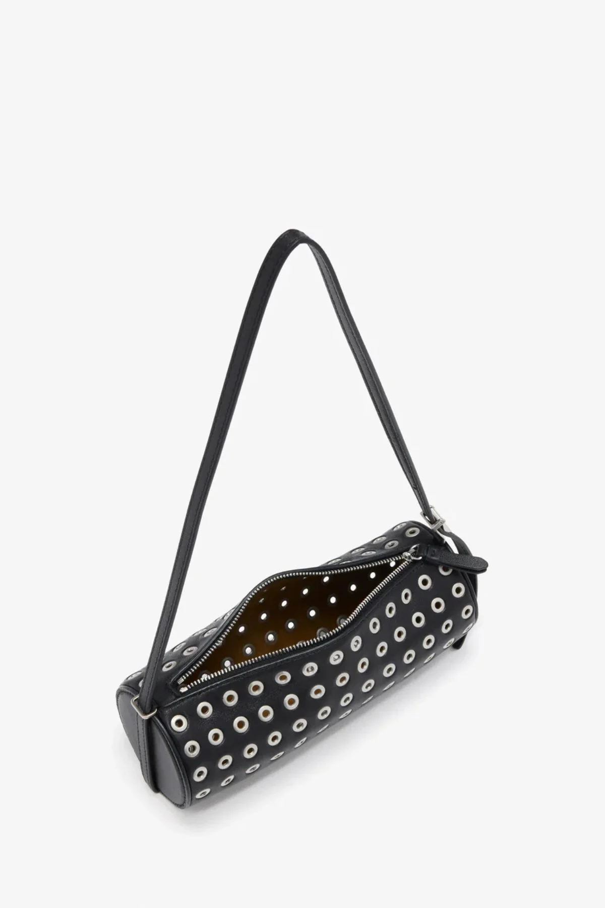 Proenza Schouler Eyelet Silo Bag - Black - Image 4