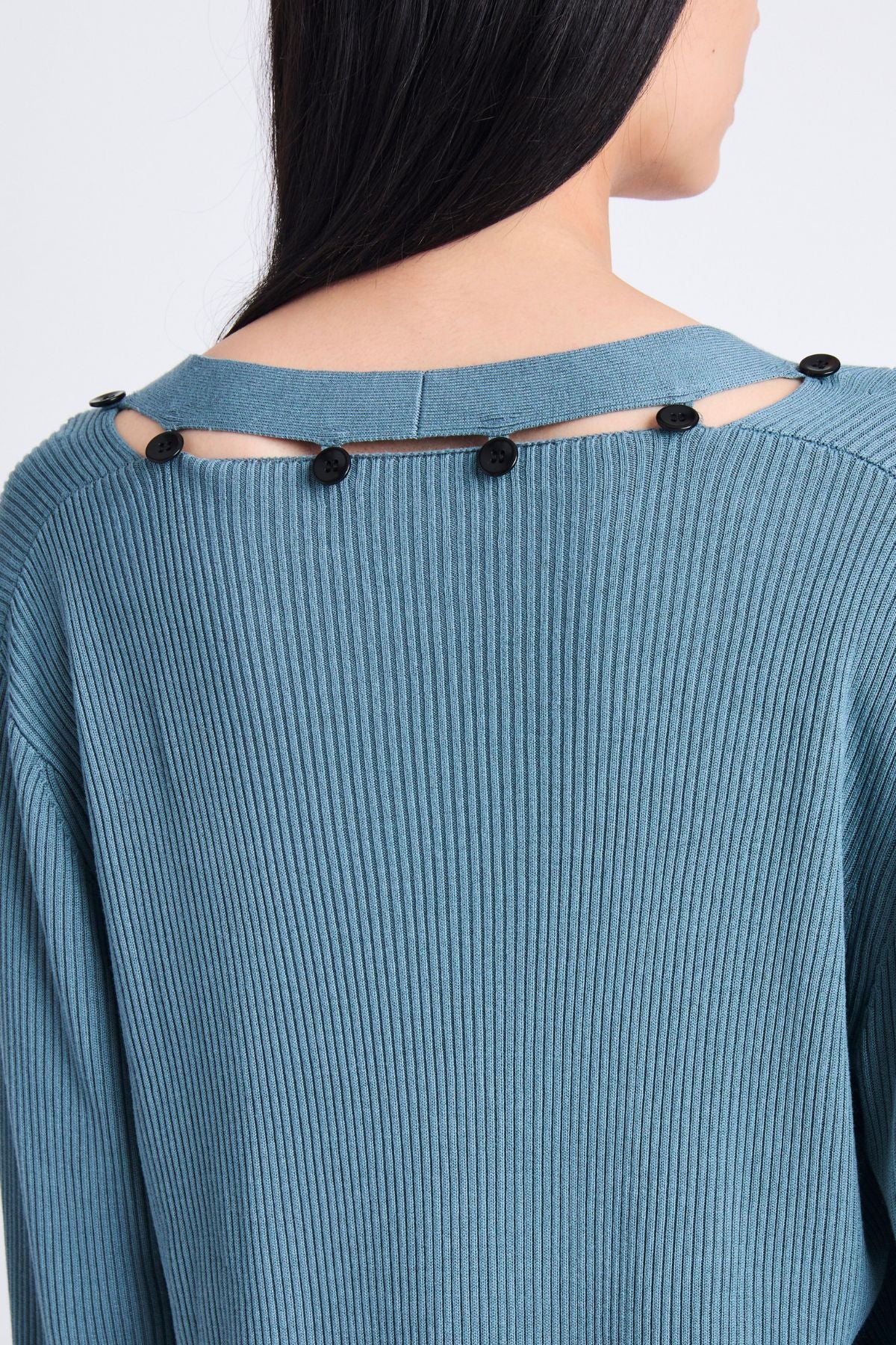 Proenza Schouler White Label Elsie Knit Sweater - Juniper - Image 6