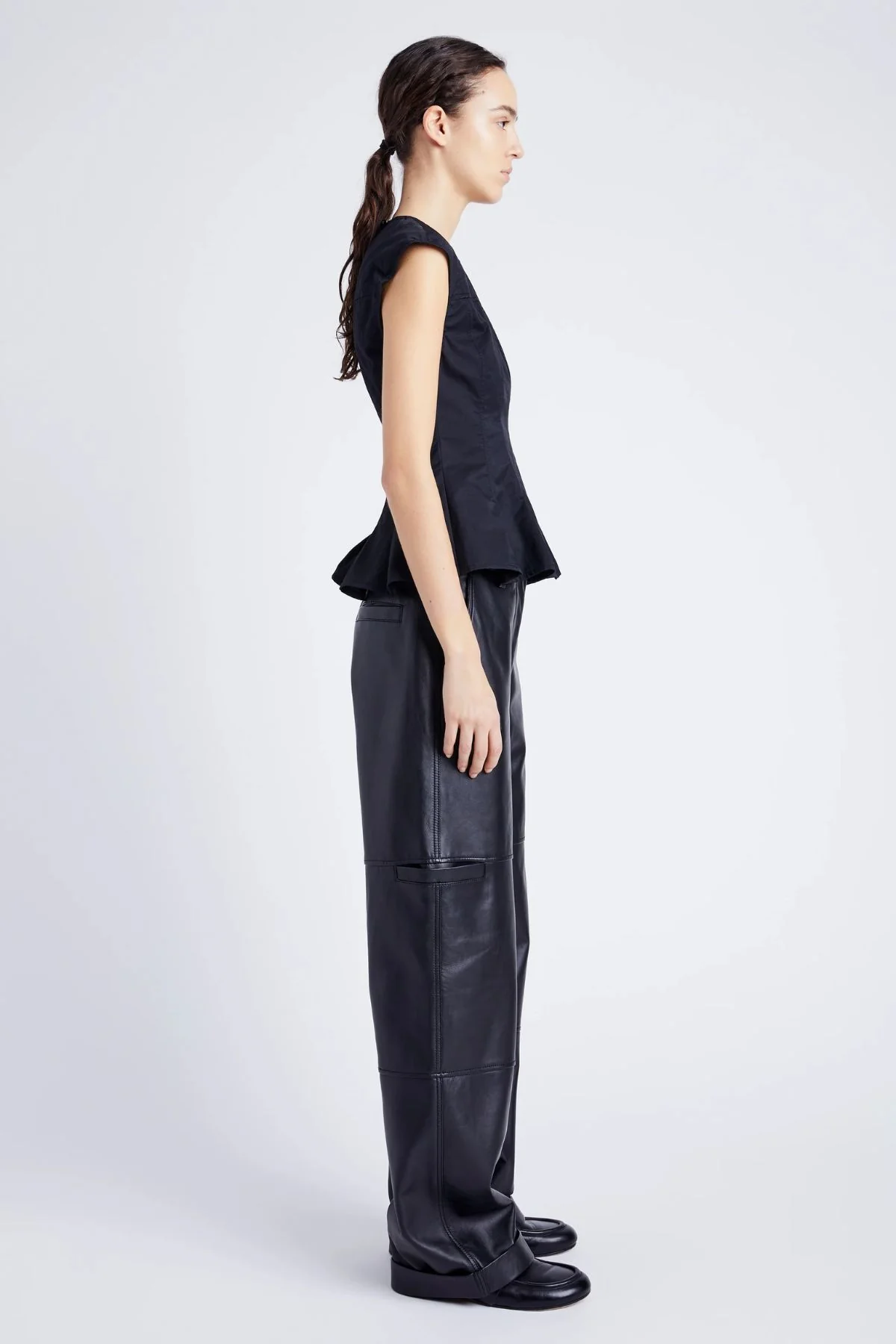 Proenza Schouler White Label Felix Top - Black - Image 4