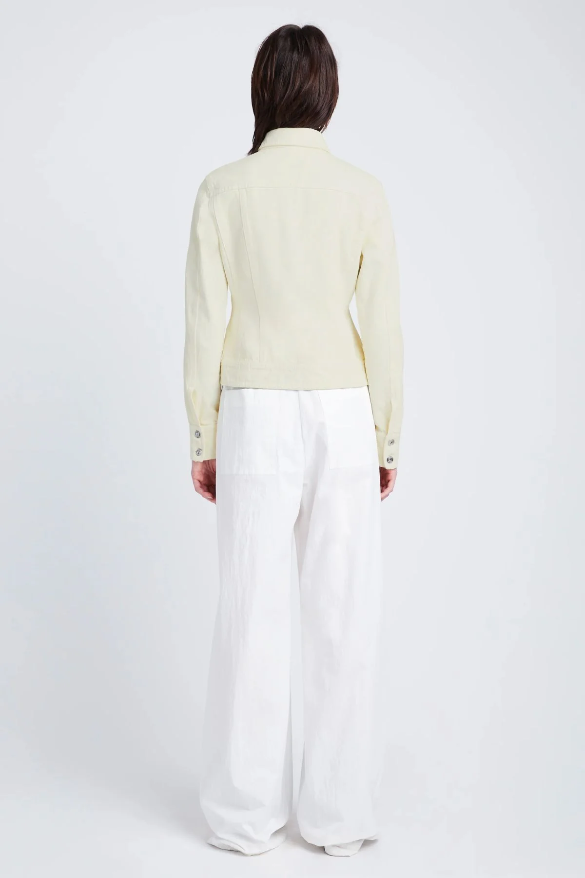 Proenza Schouler White Label Nova Jacket - Parchment - Image 3