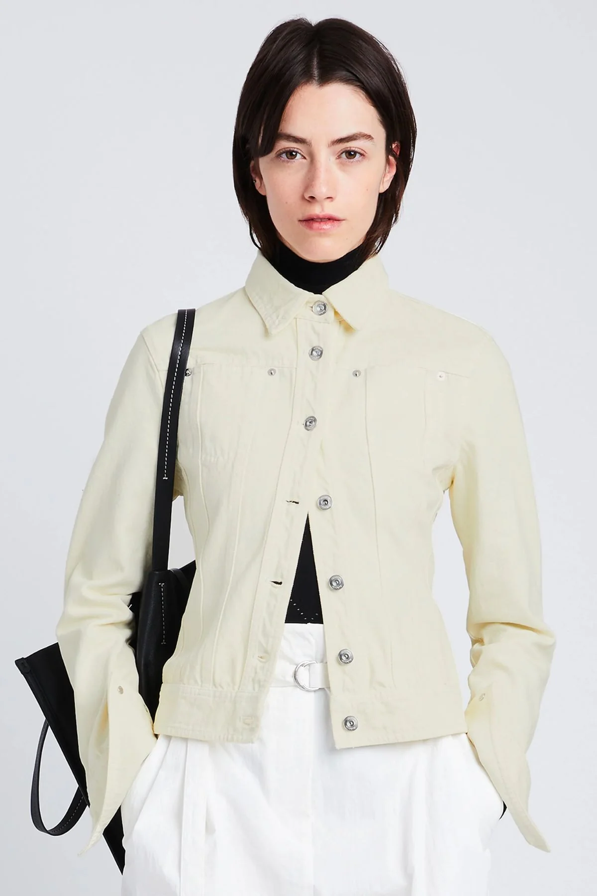 Proenza Schouler White Label Nova Jacket - Parchment - Image 5