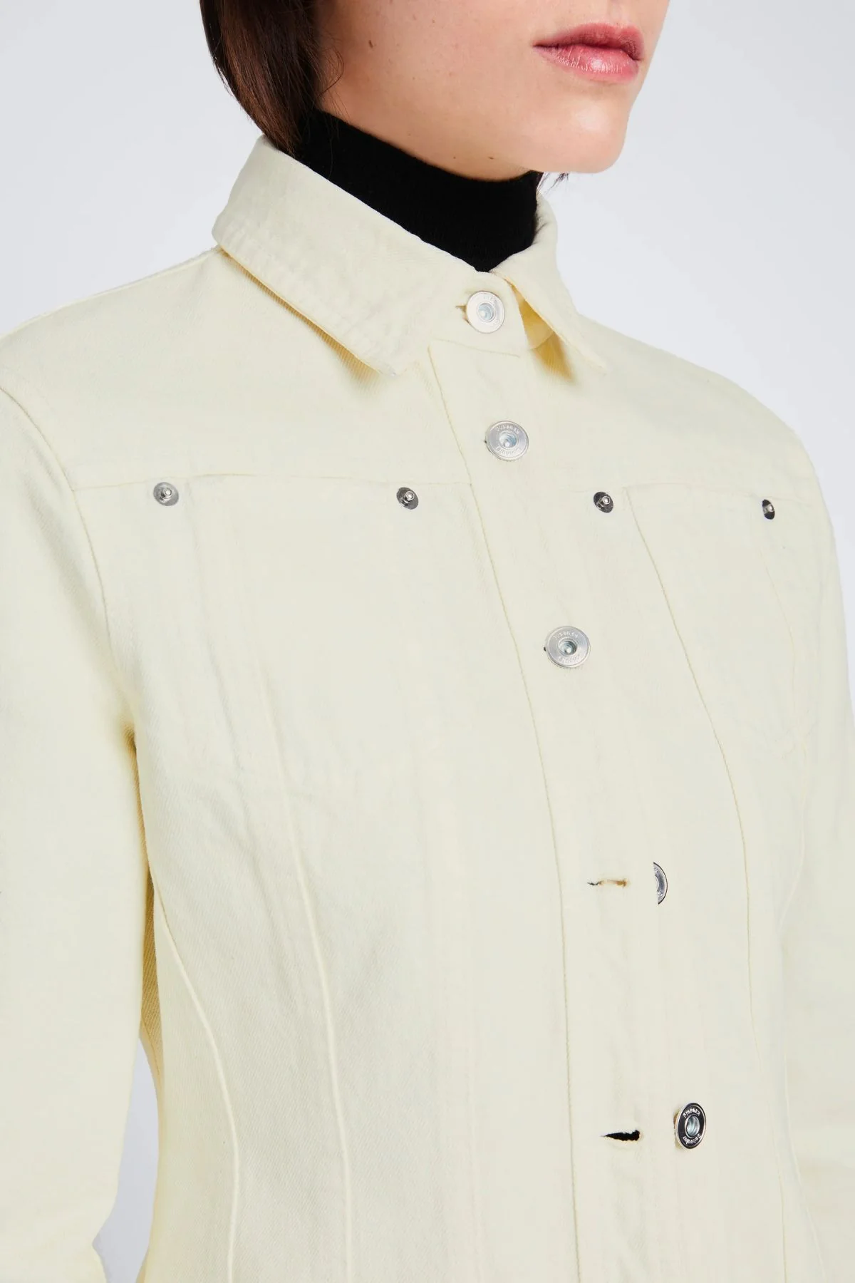 Proenza Schouler White Label Nova Jacket - Parchment - Image 6