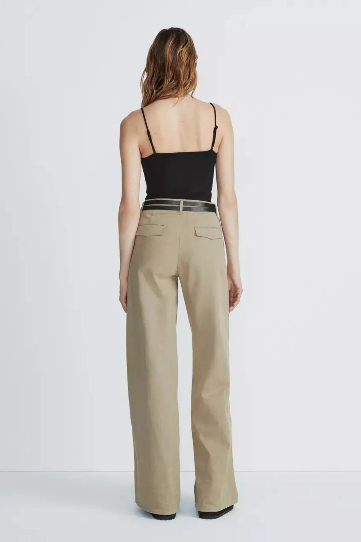 Rag & Bone Irina Ponte Cami - Black - Image 3