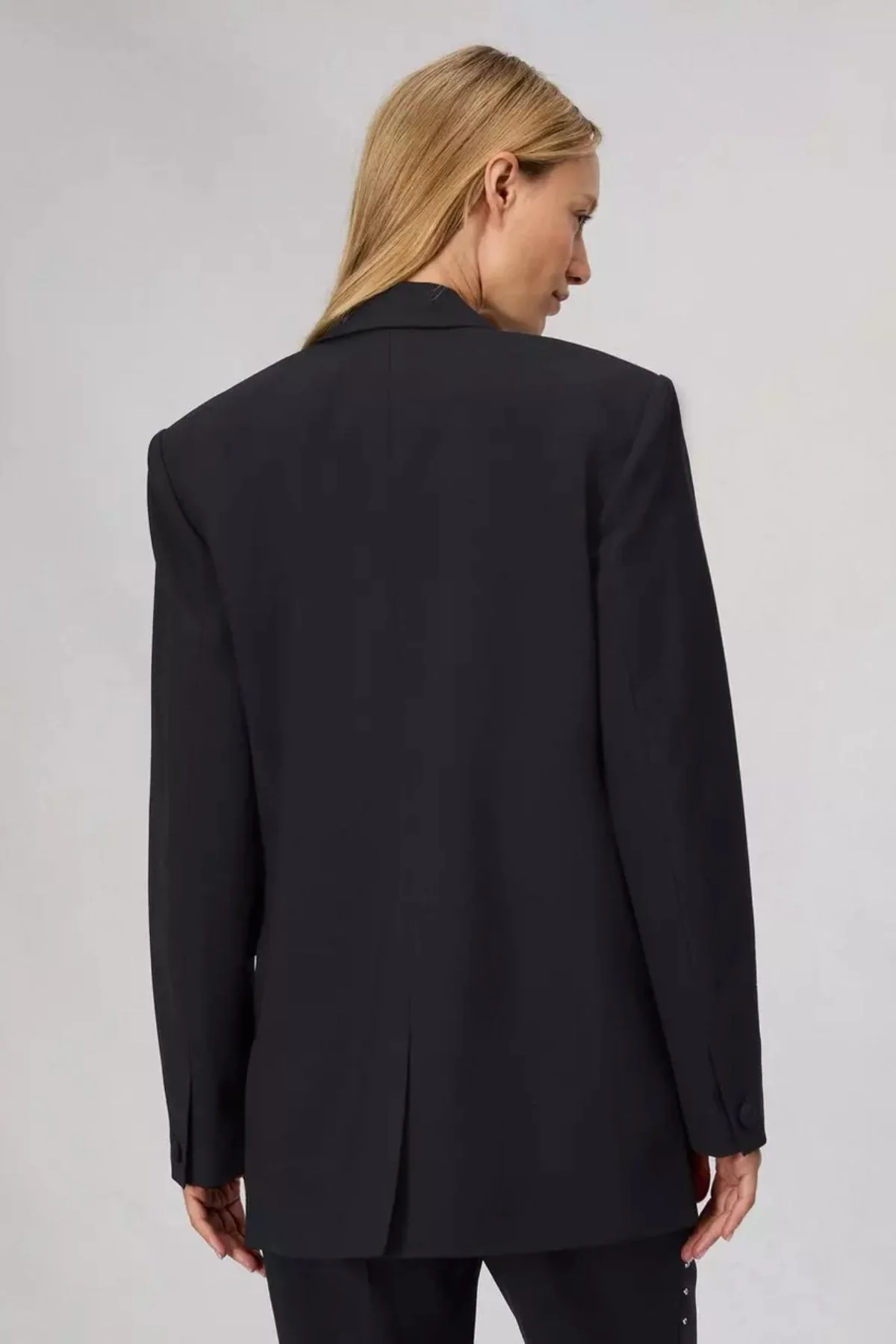 Rag & Bone Emile Stud Detail Blazer - Black - Image 3