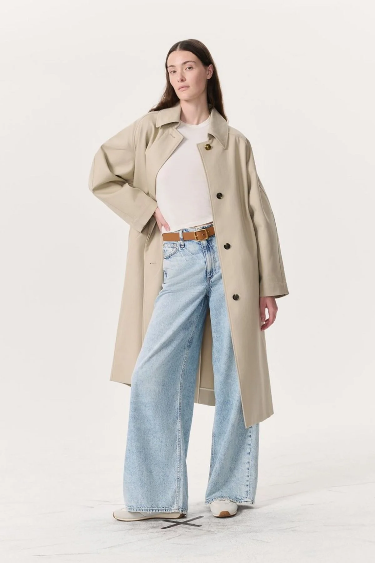 Rag & Bone Henrietta Trench - Light Beige - Image 5