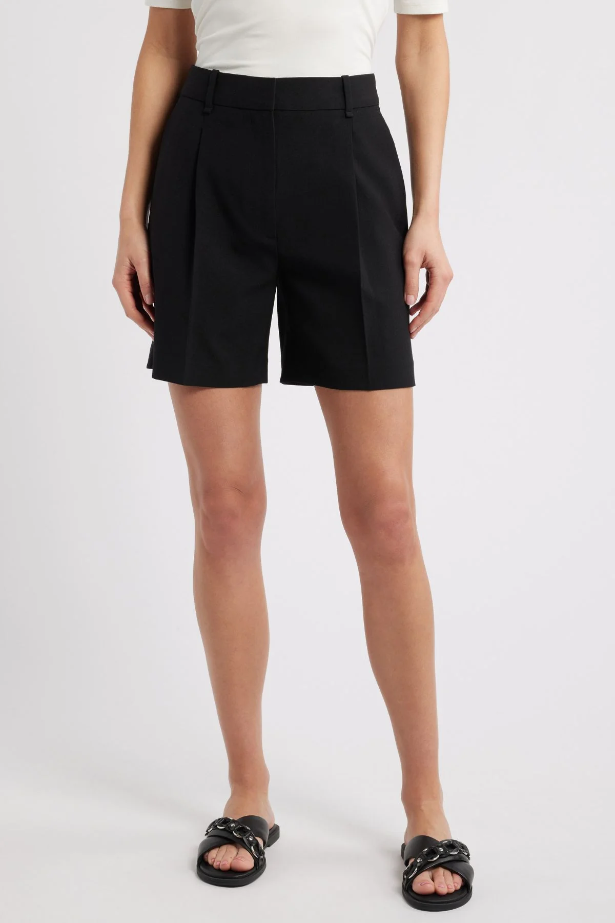 Rag & Bone Irina Wool Short - Black - Image 3