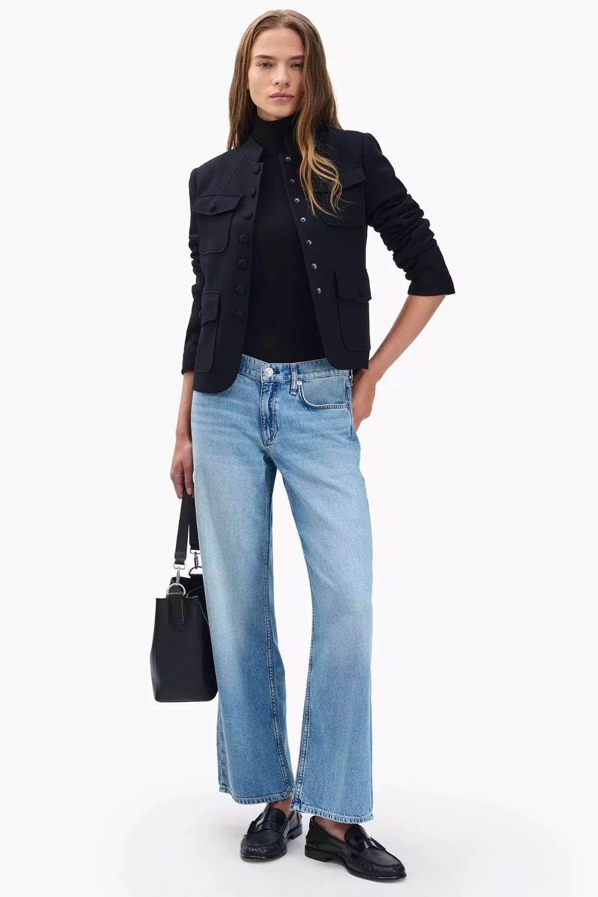 Rag & Bone Saige Ankle Relaxed Jeans - Ludlow - Image 2