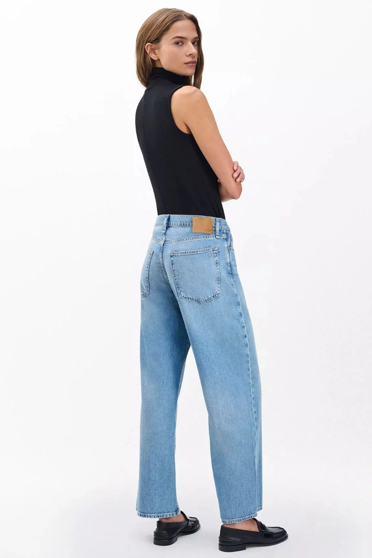 Rag & Bone Saige Ankle Relaxed Jeans - Ludlow - Image 3
